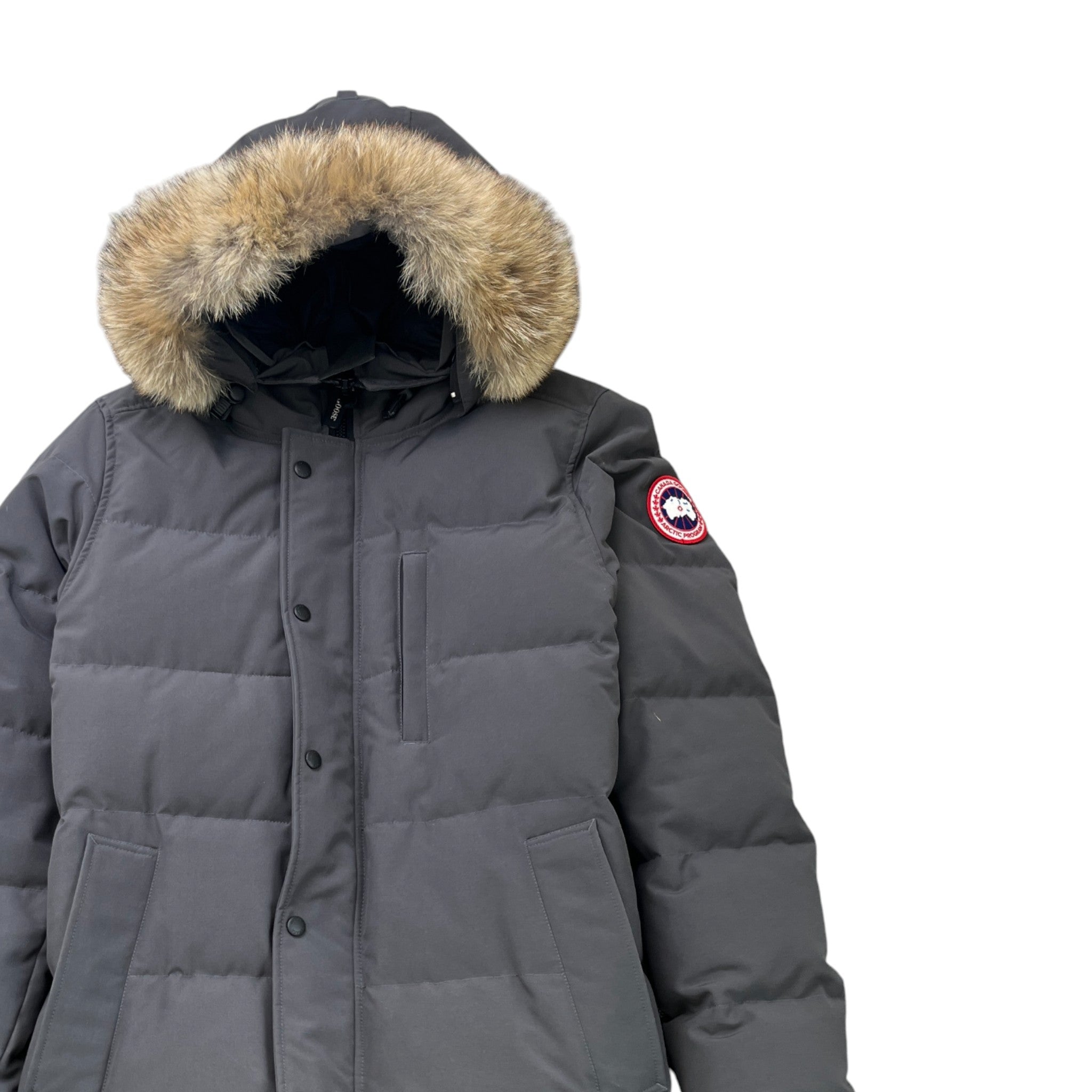 Men's Carson Down Jacket Charcoal Size M