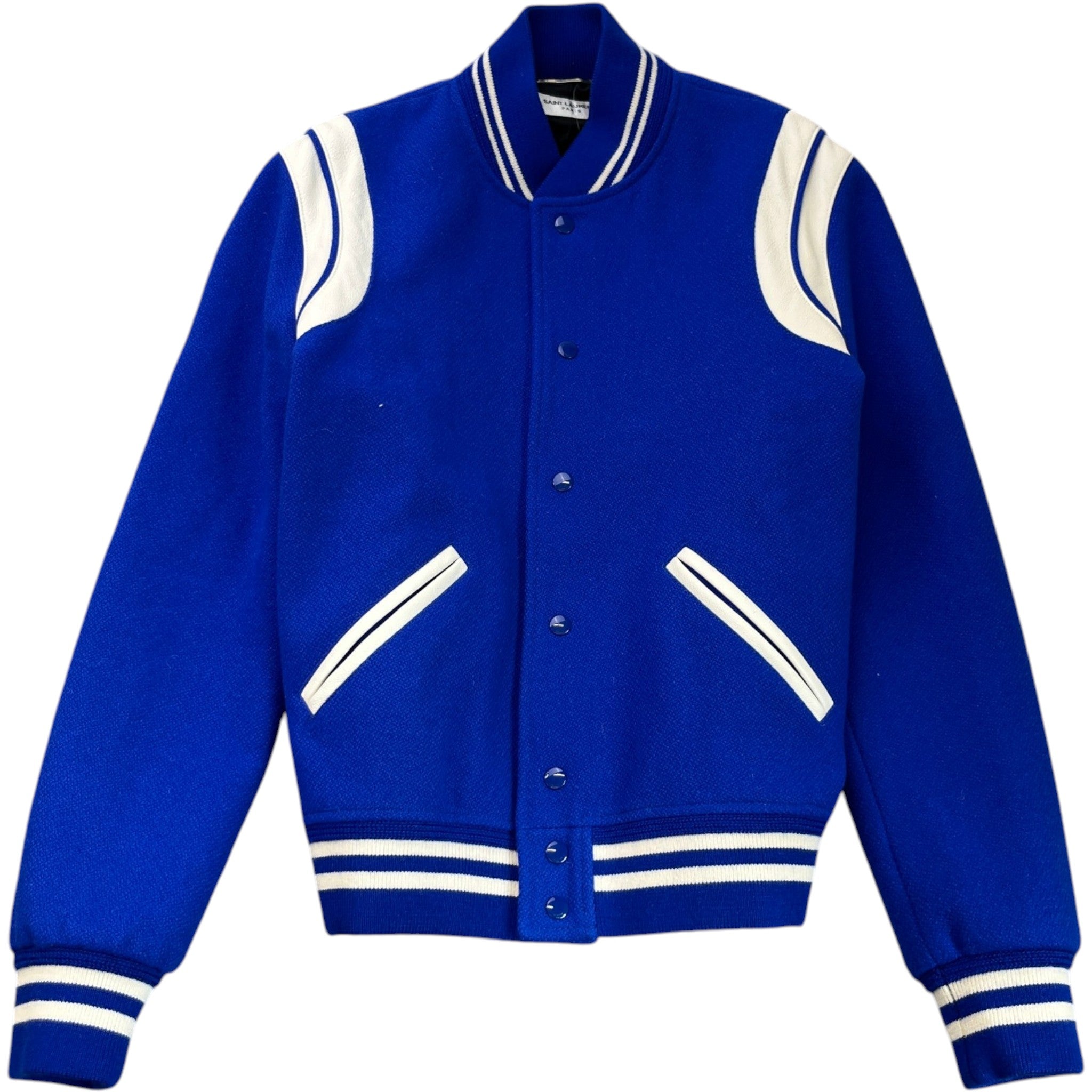 Men's Teddy Varsity Jacket Blue Size IT 48 / M