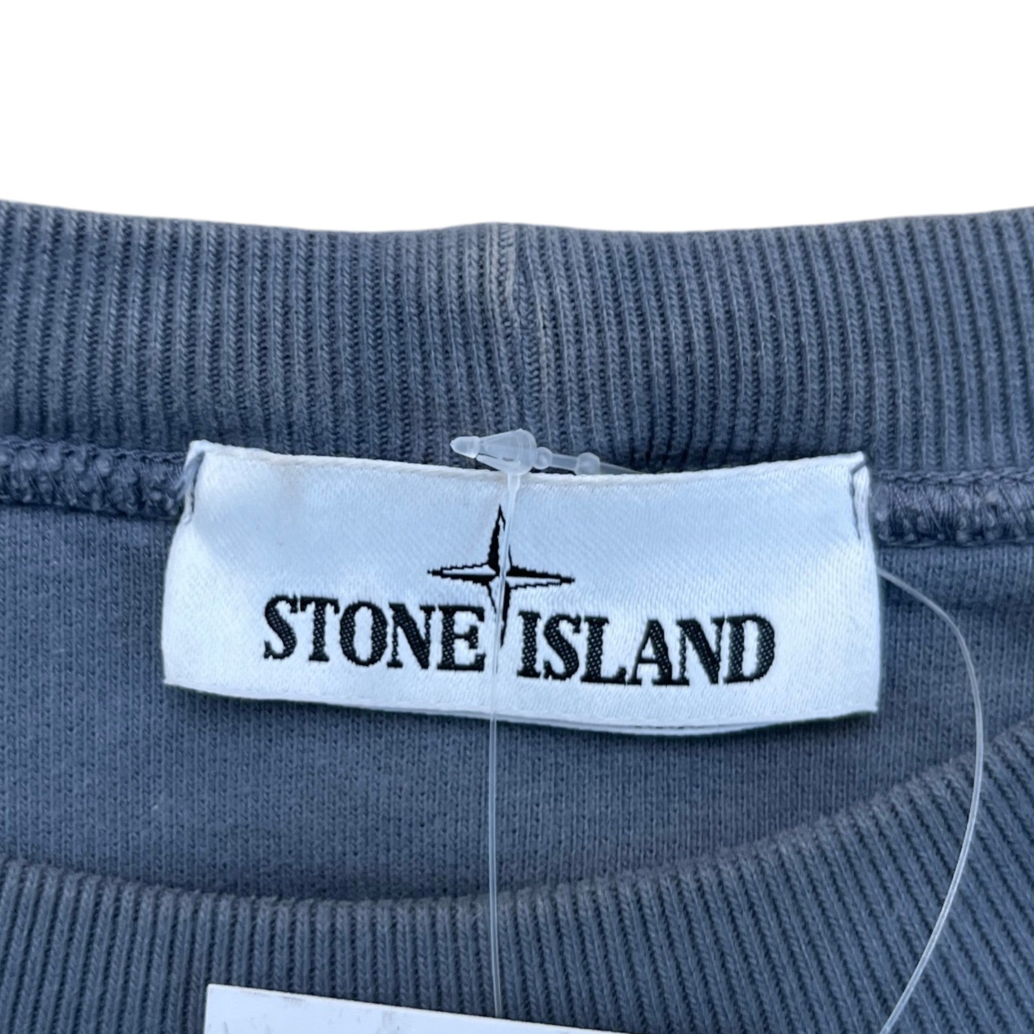 Men's Applique Logo Sweatshirt Grey Size M