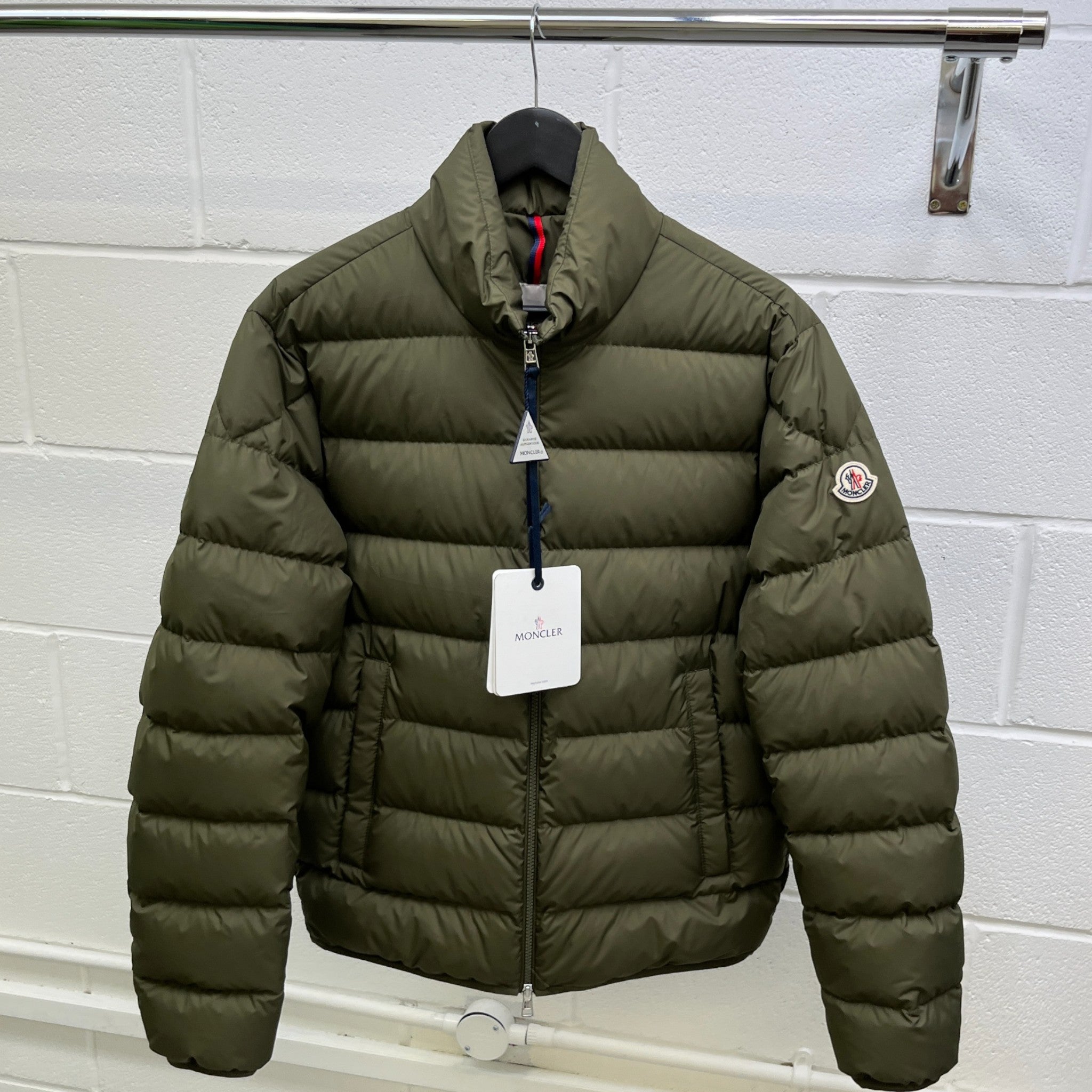 Men's Baudinet Down Jacket Khaki Size 3 / L