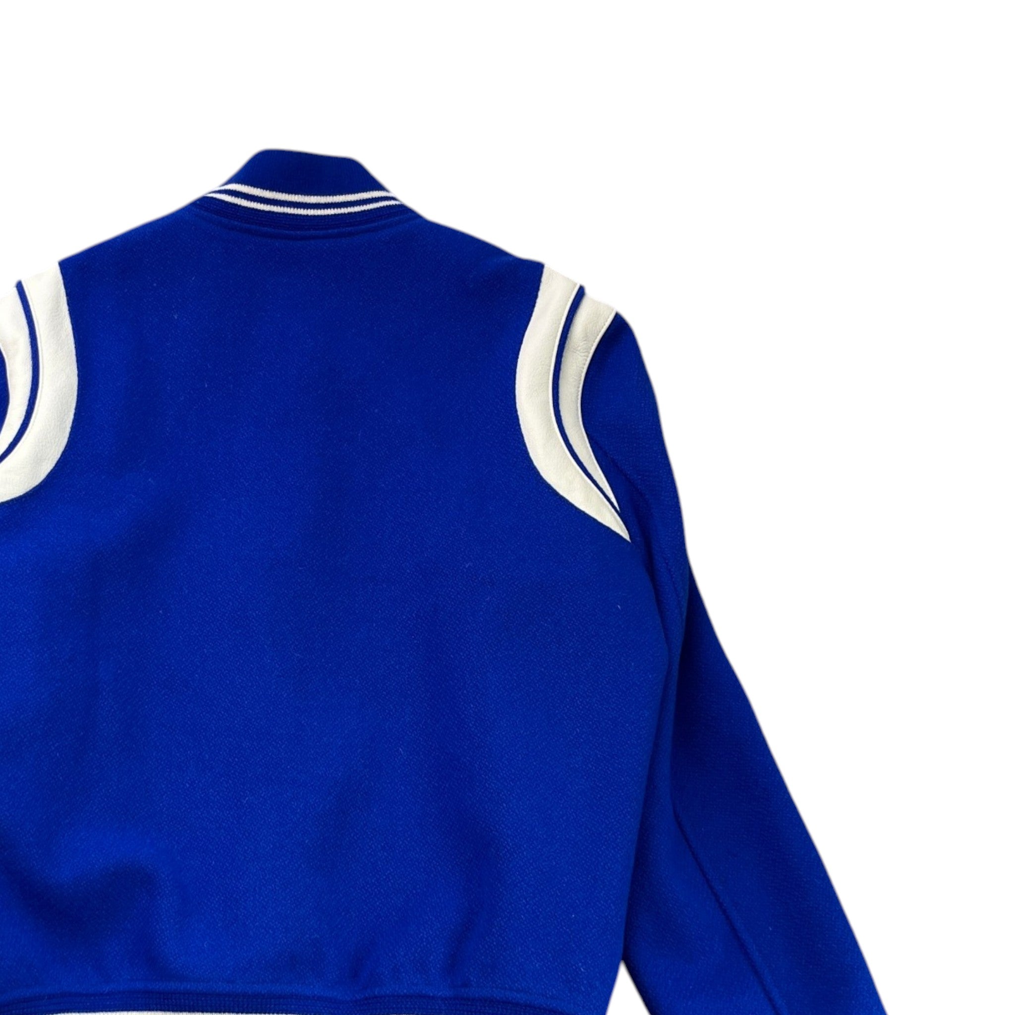 Men's Teddy Varsity Jacket Blue Size IT 48 / M