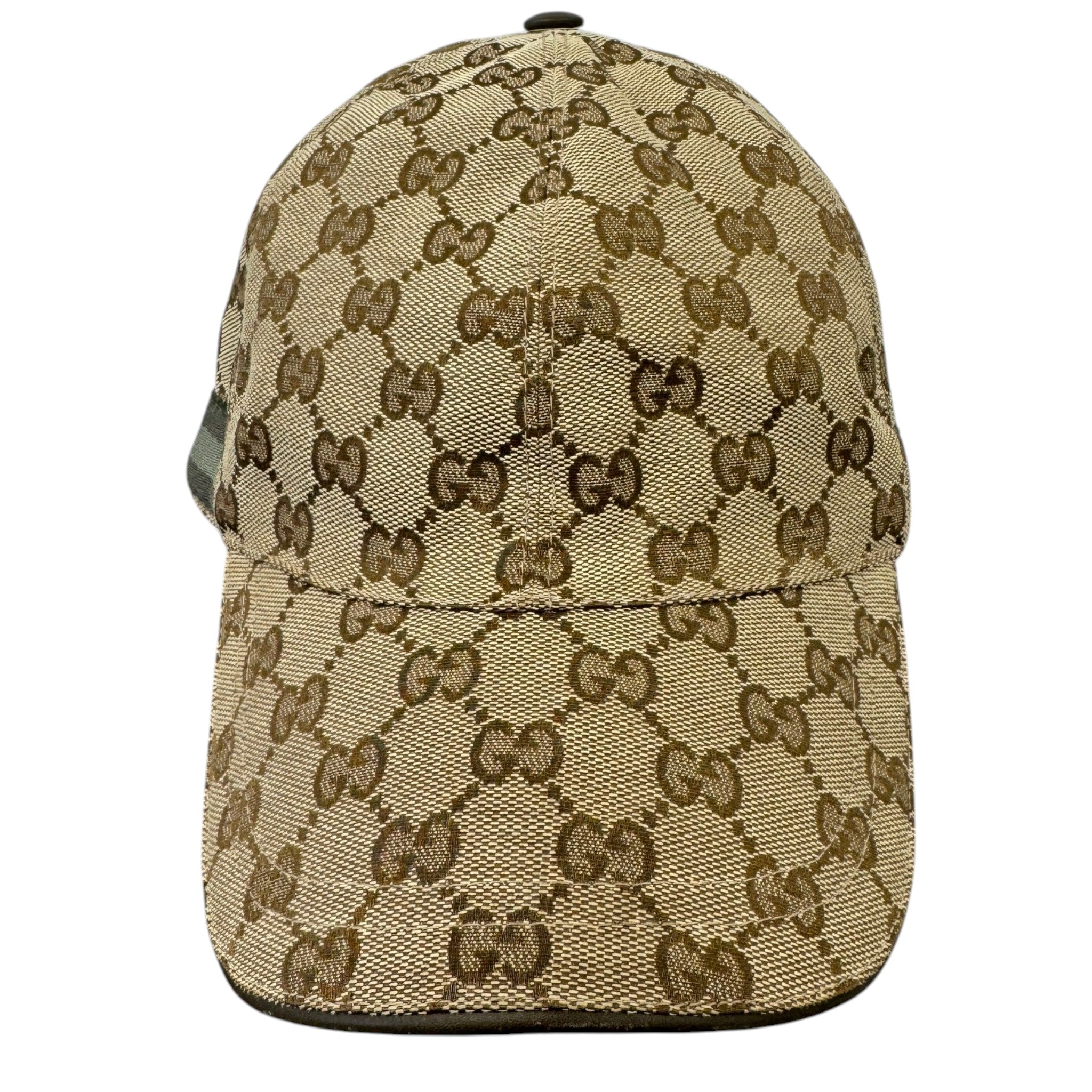 Men's Gg Supreme Cap Beige Size XL