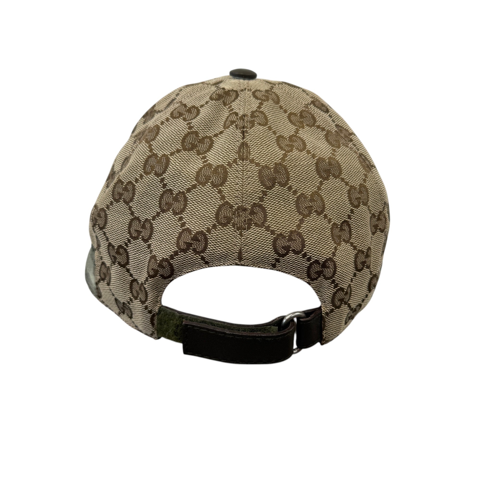 Men's Gg Supreme Cap Beige Size XL