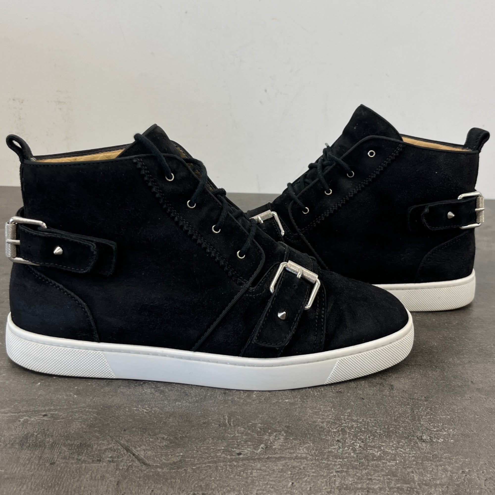 Men's Nono Strap High Trainers Black Size EU 41 / UK 7