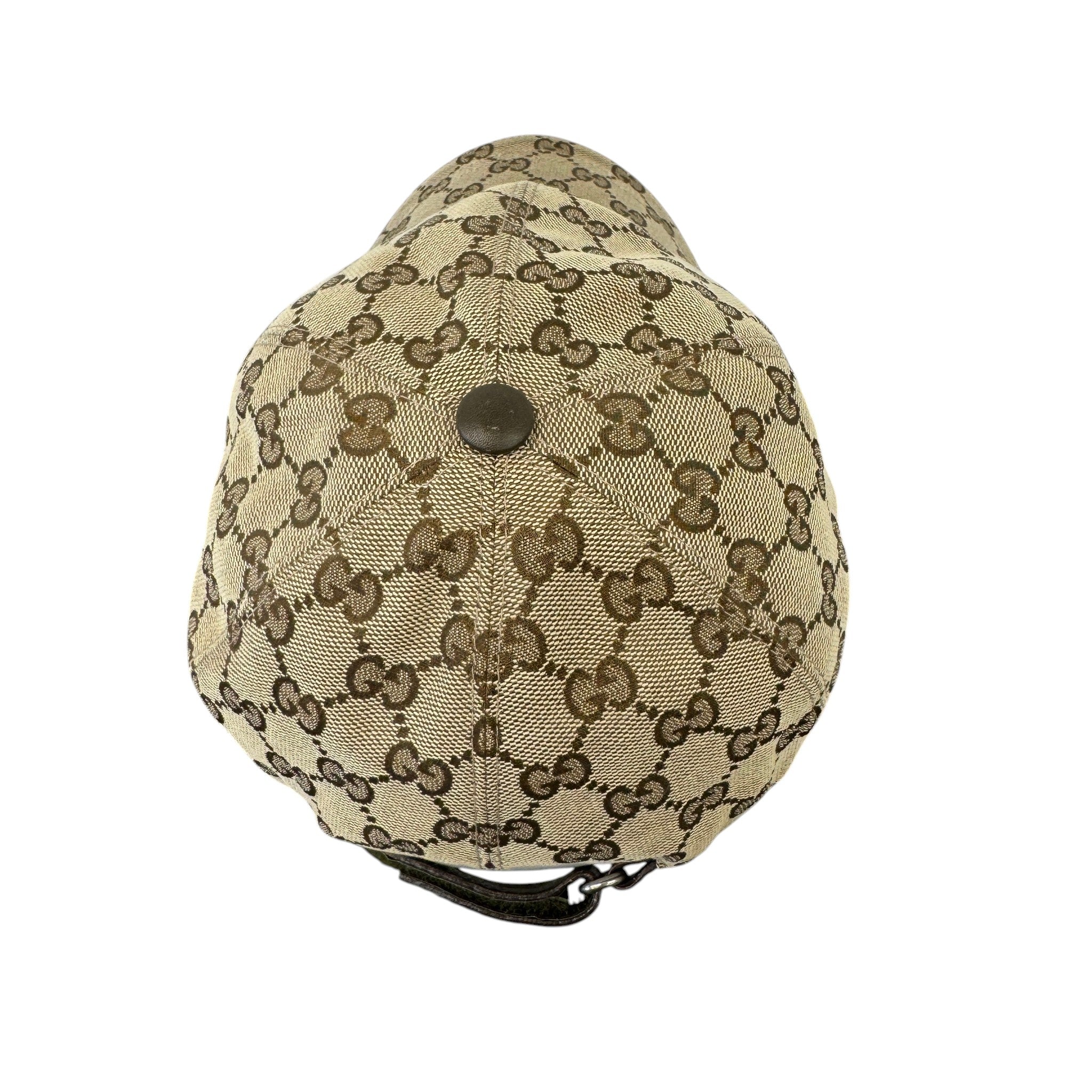 Men's Gg Supreme Cap Beige Size XL
