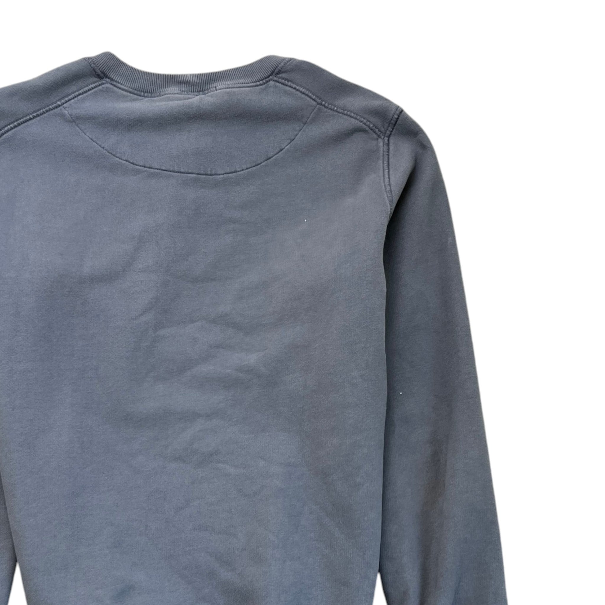 Men's Applique Logo Sweatshirt Grey Size M