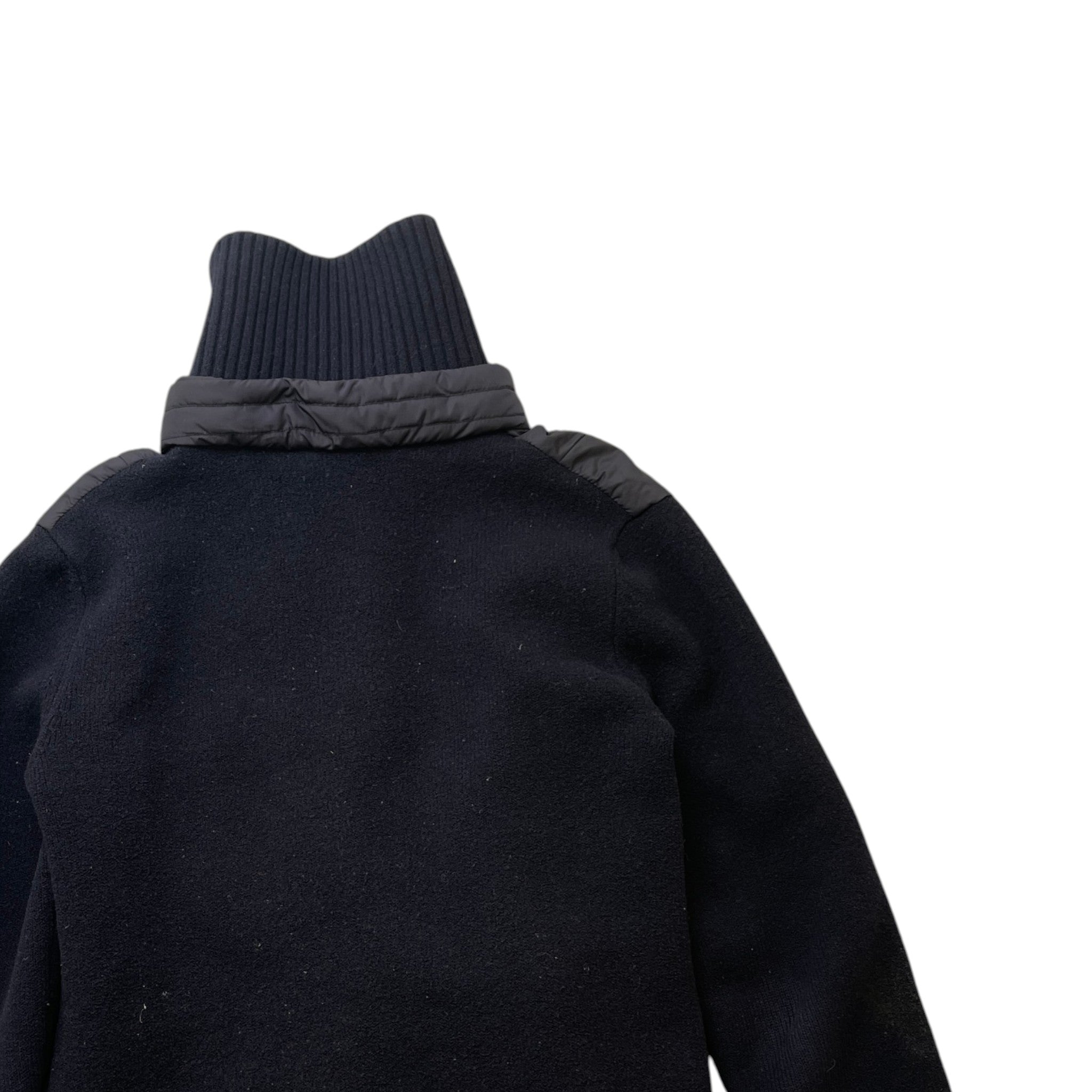 Men's Maglione Tricot Cardigan Jacket Navy Size XL