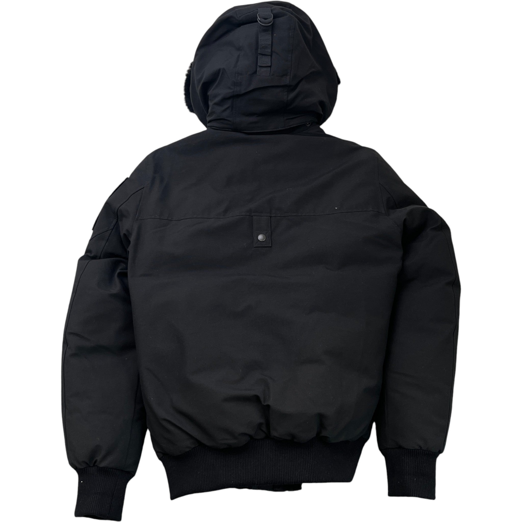 Men's Ballistic Bomber Down Jacket Black Size M