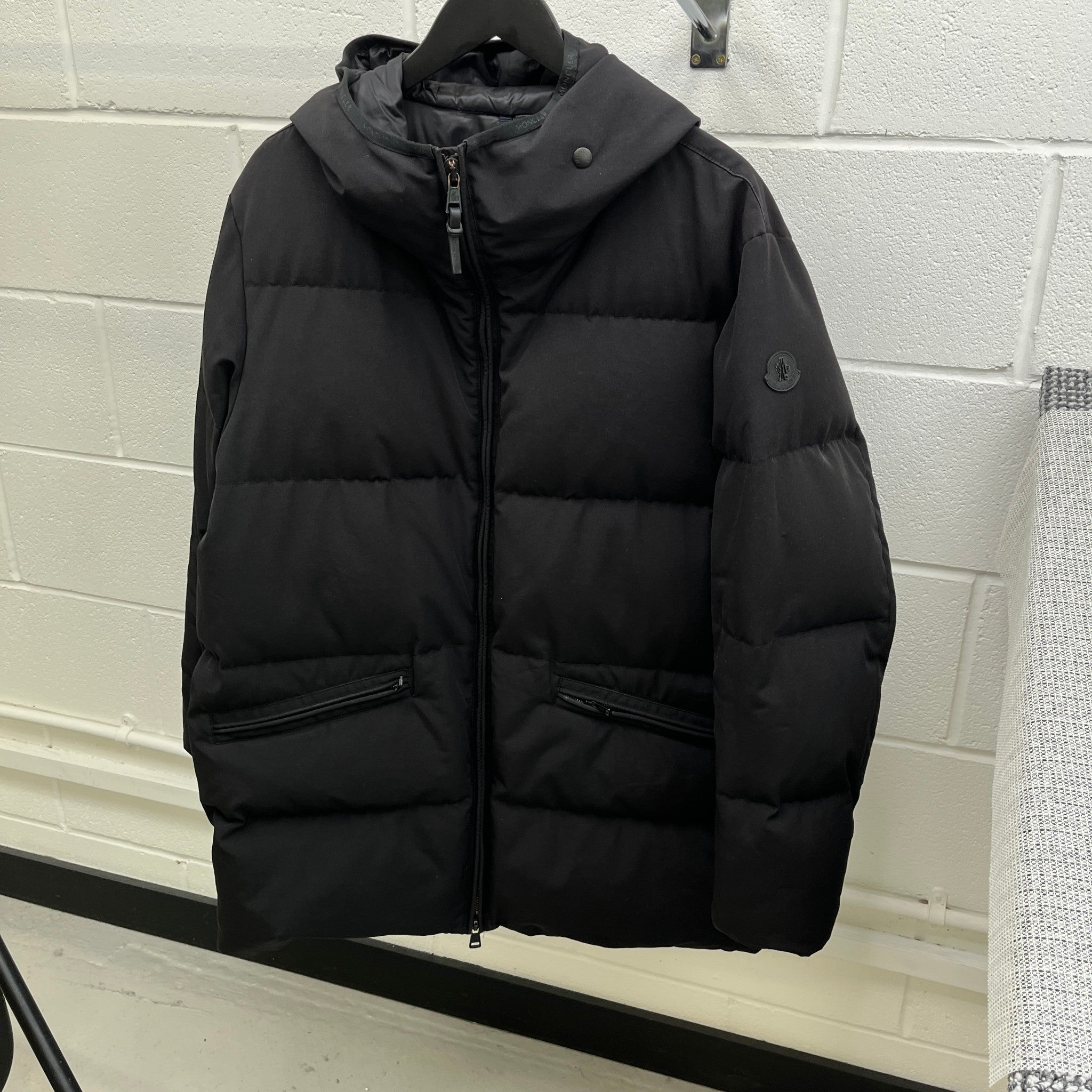 Men's Montsouris Down Jacket Black Size 4 / XL