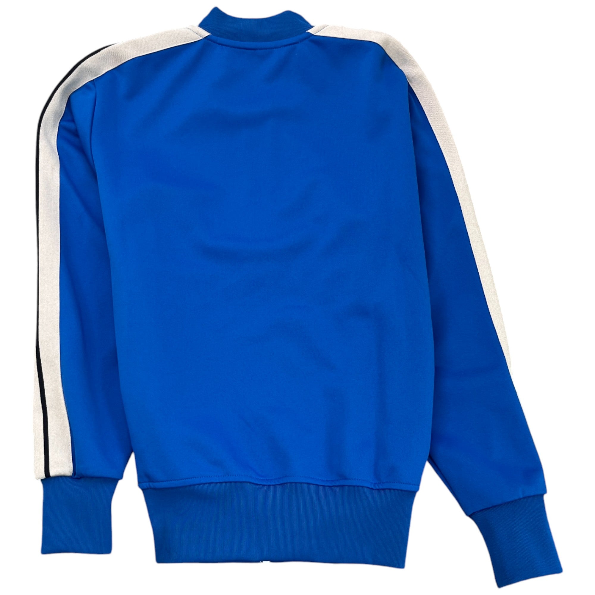 Men's Logo Print Track Jacket Blue Size S