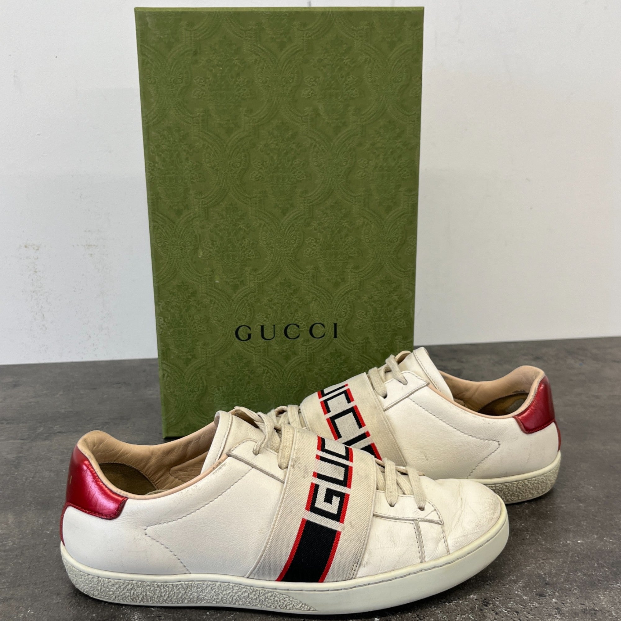 Women's Ace Low Trainers White Size EU 35.5 / UK 2.5