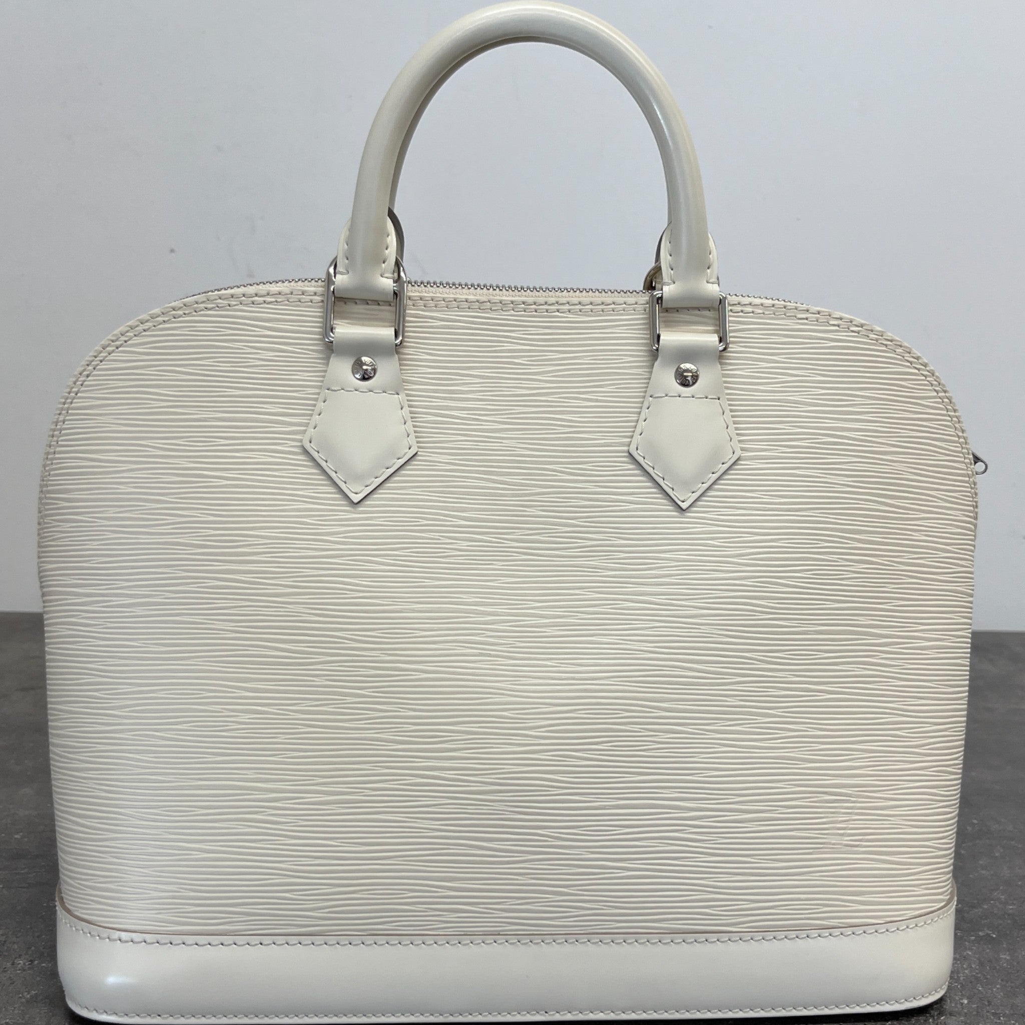 Women's Alma Pm Epi Bag White