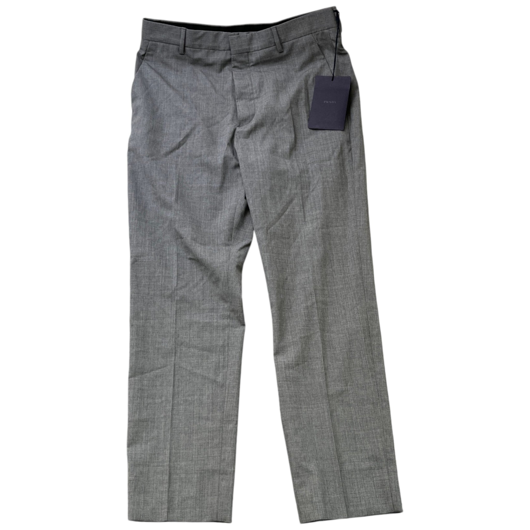 Men's Pantalone Trousers Grey Size IT 48 / UK 32