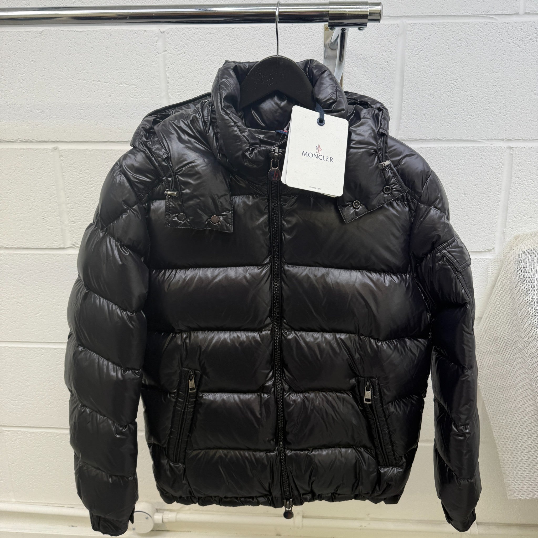 Men's Maya Down Jacket Black Size 1 / S