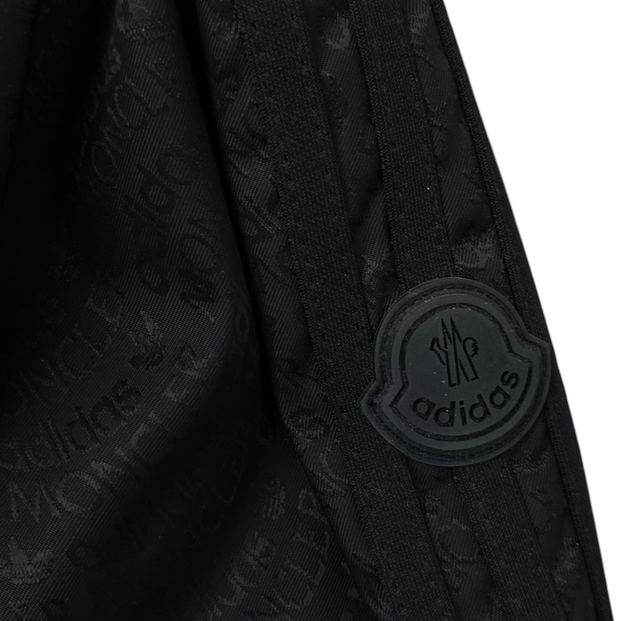 Men's Logo Print Jacket Black Size M