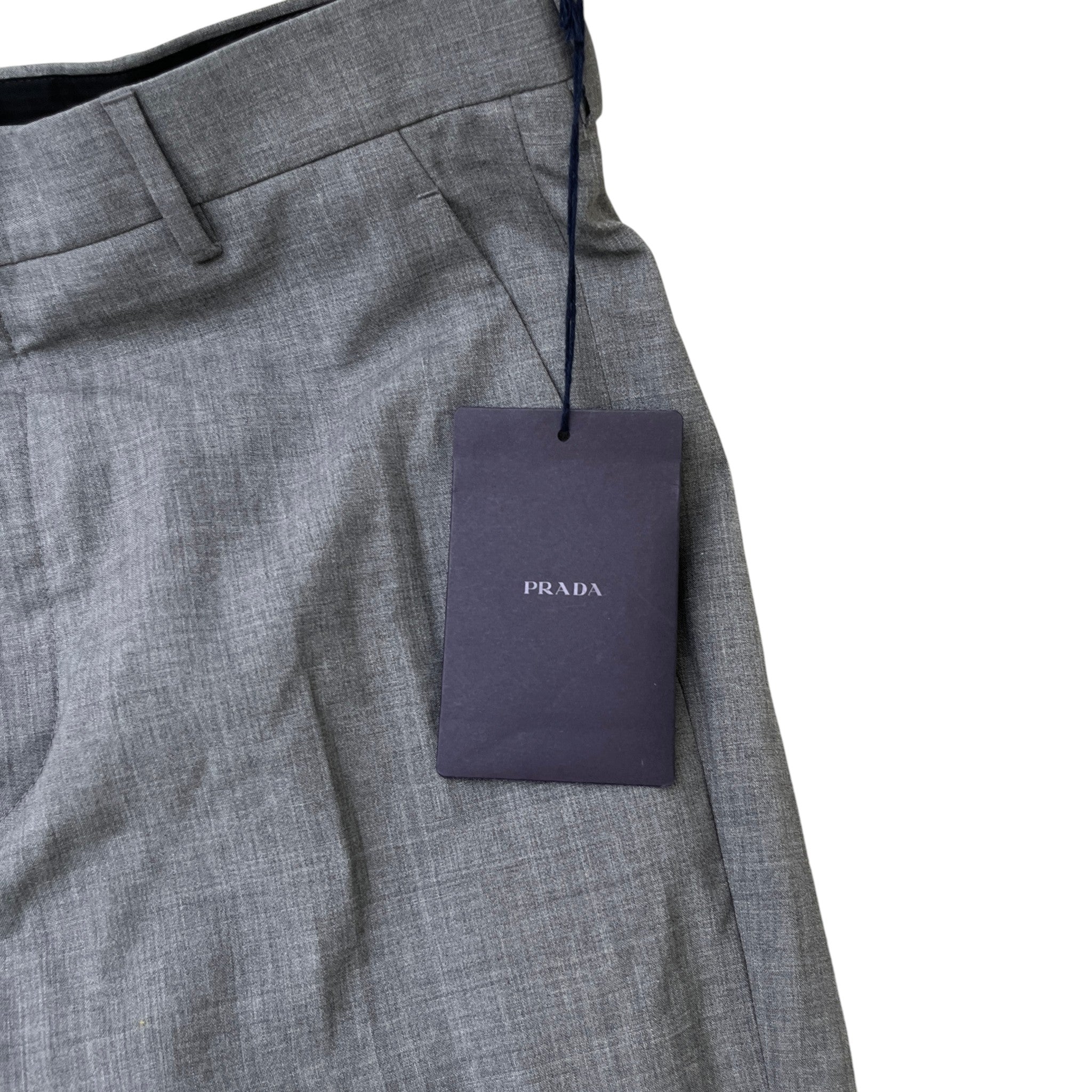 Men's Pantalone Trousers Grey Size IT 48 / UK 32