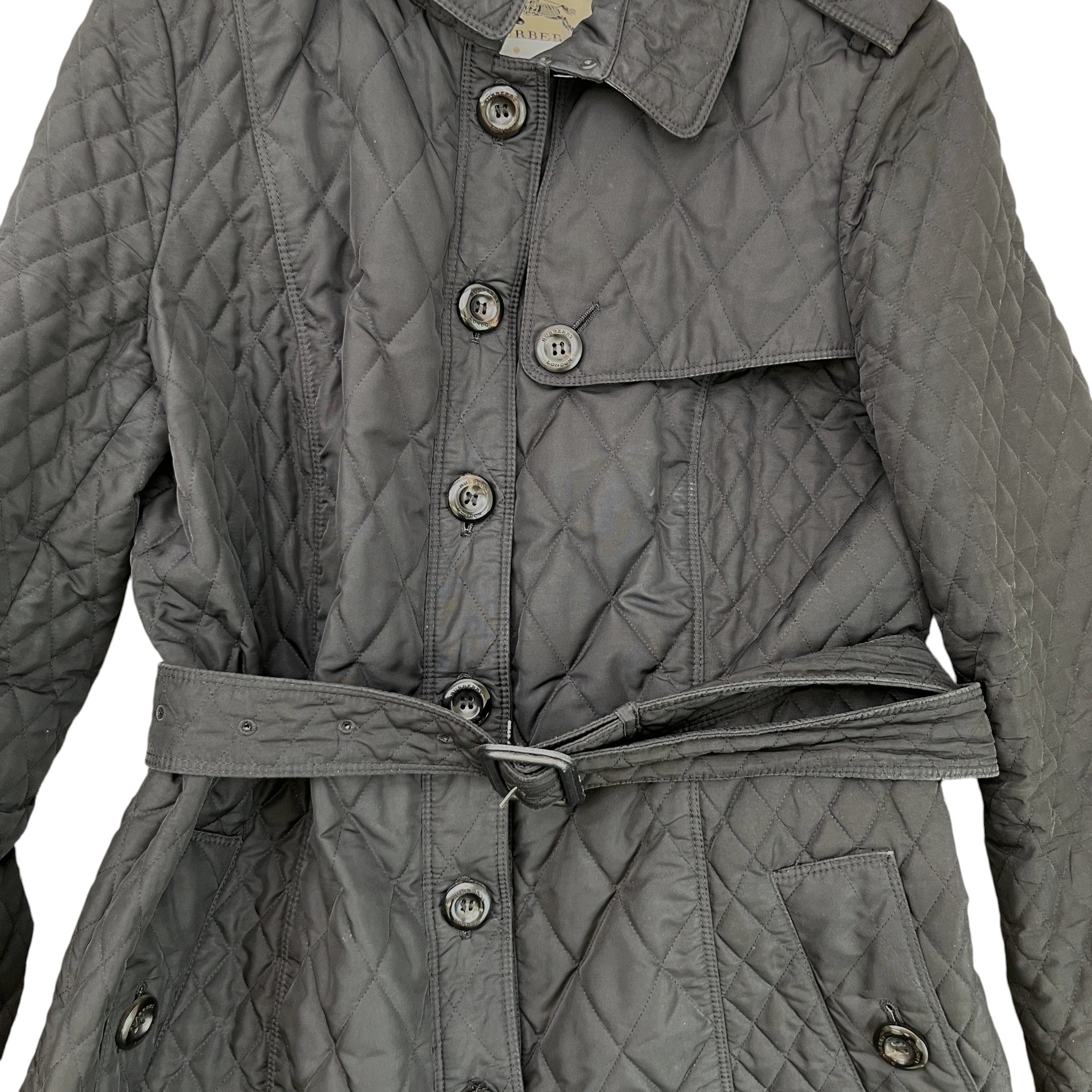 Women's Quilted Jacket Black Size L