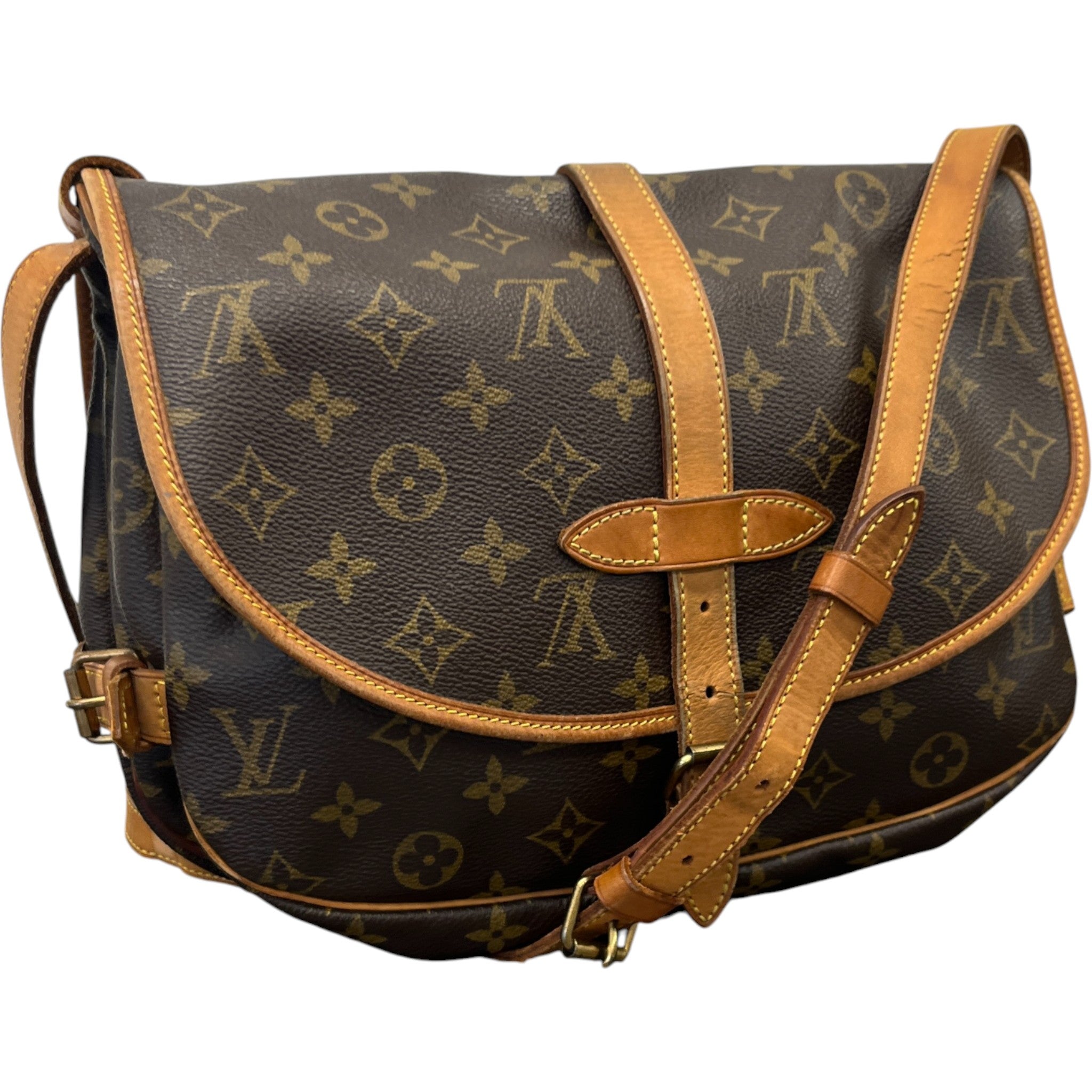 Women's Monogram Saumur Bag Brown