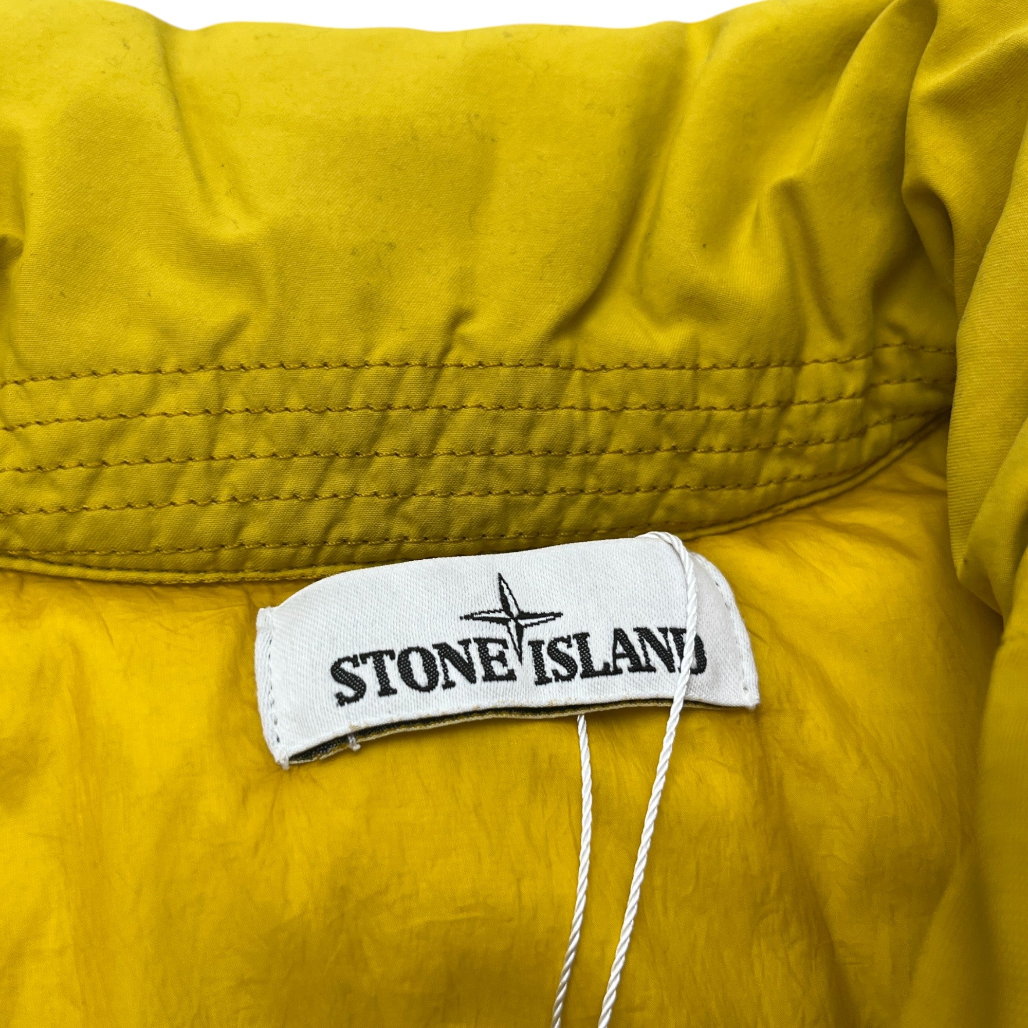 Men's Crinkle Reps Ny Gilet Yellow Size M