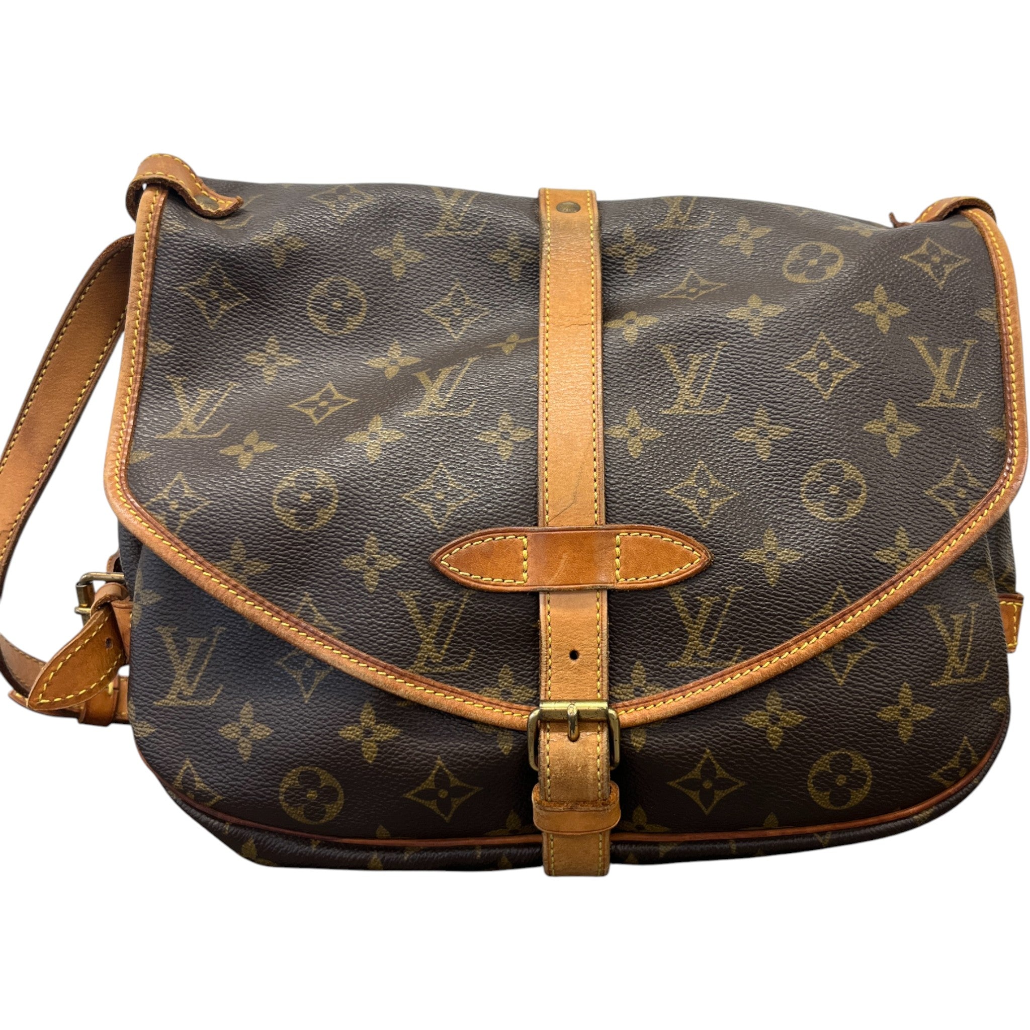 Women's Monogram Saumur Bag Brown