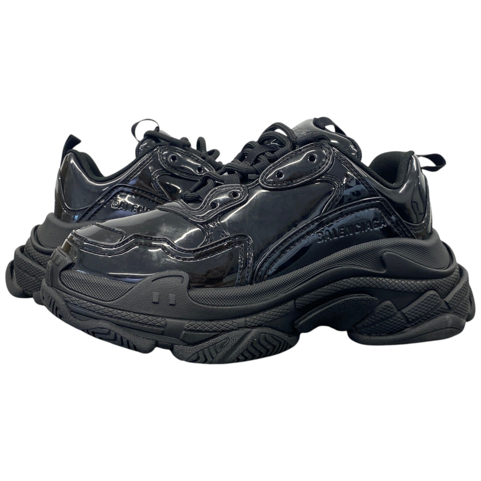Women's Triple S Low Trainers Black Size EU 38 / UK 5