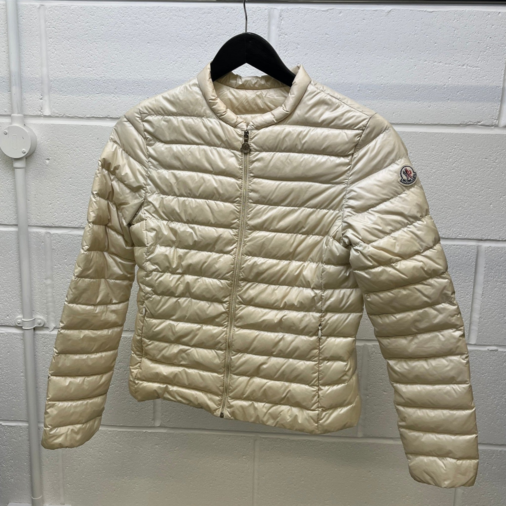 Women's Ambrine Junior Jacket Cream Size Age 14