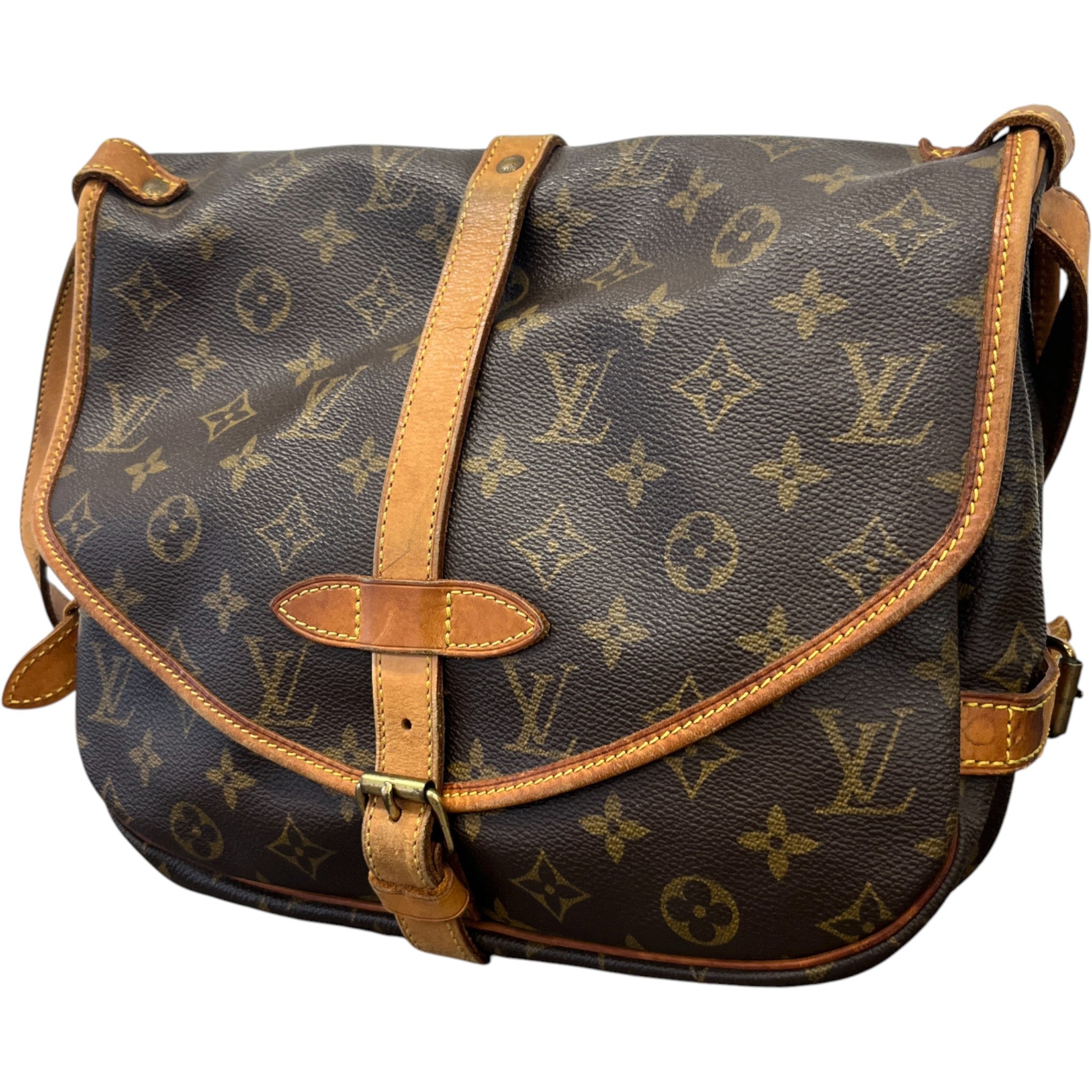 Women's Monogram Saumur Bag Brown