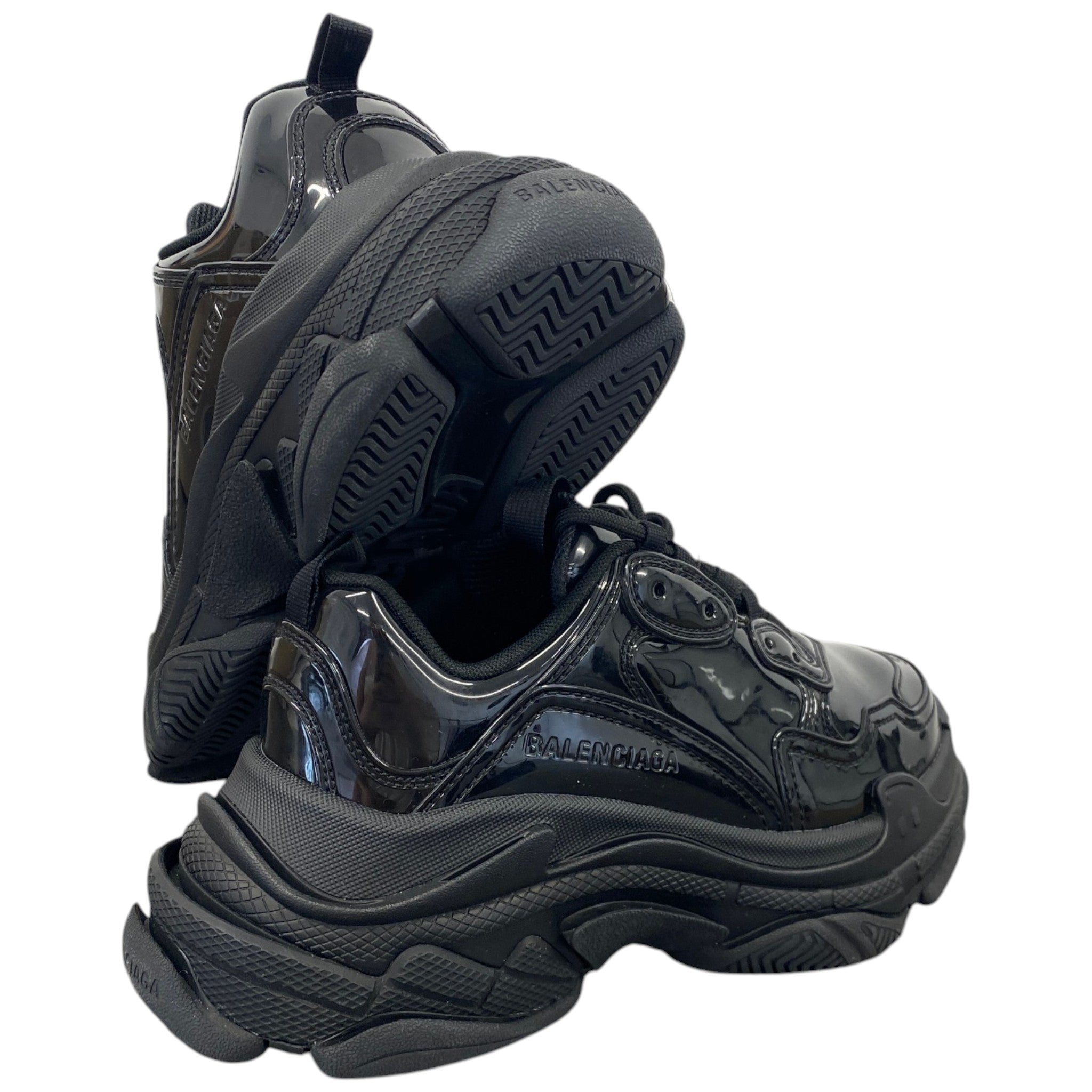 Women's Triple S Low Trainers Black Size EU 38 / UK 5