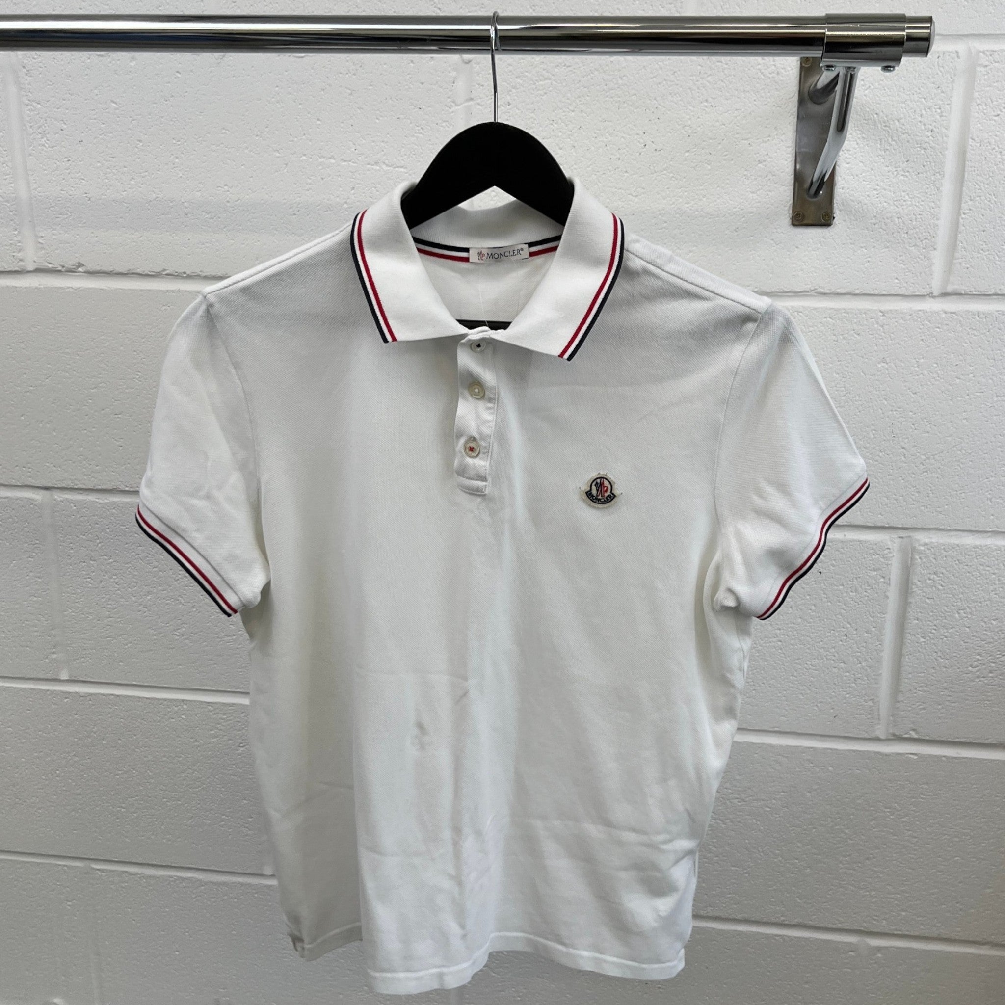 Men's Maglia Polo Shirt White Size M