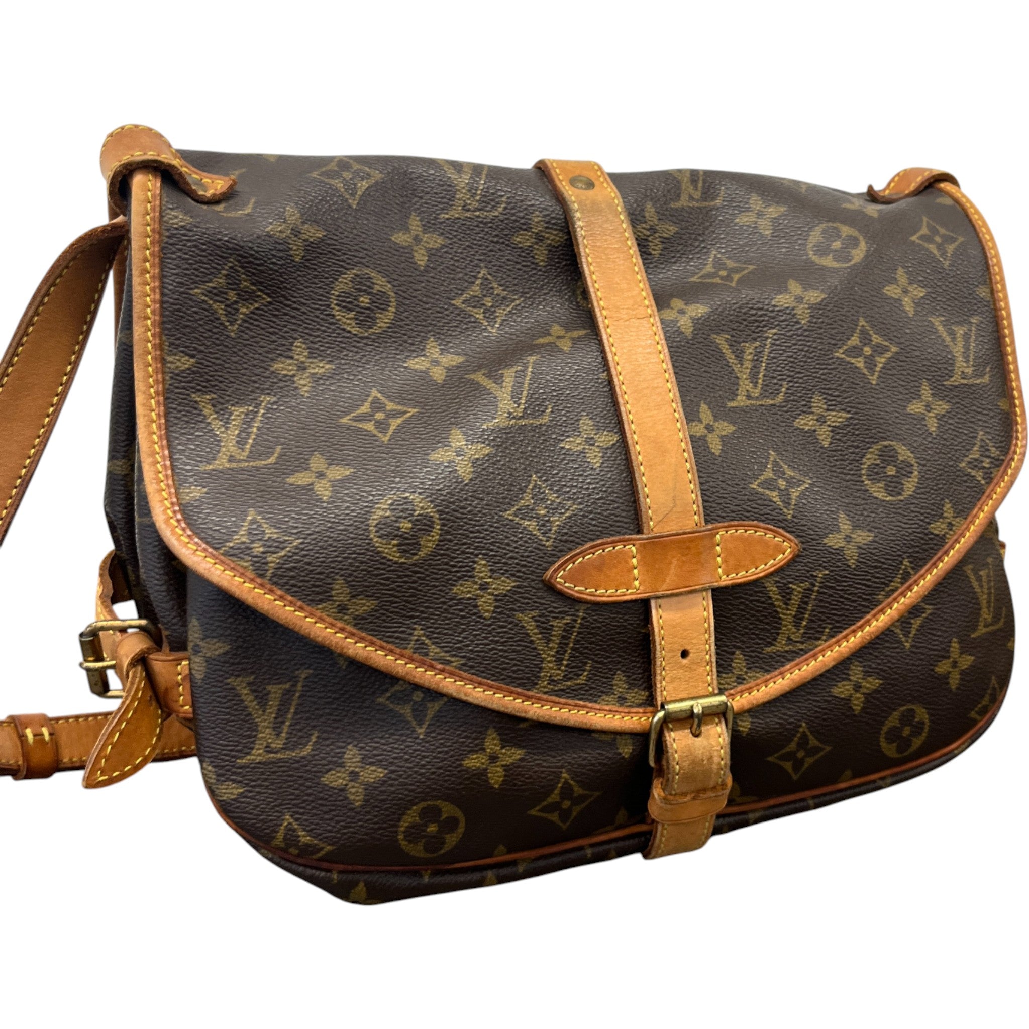 Women's Monogram Saumur Bag Brown