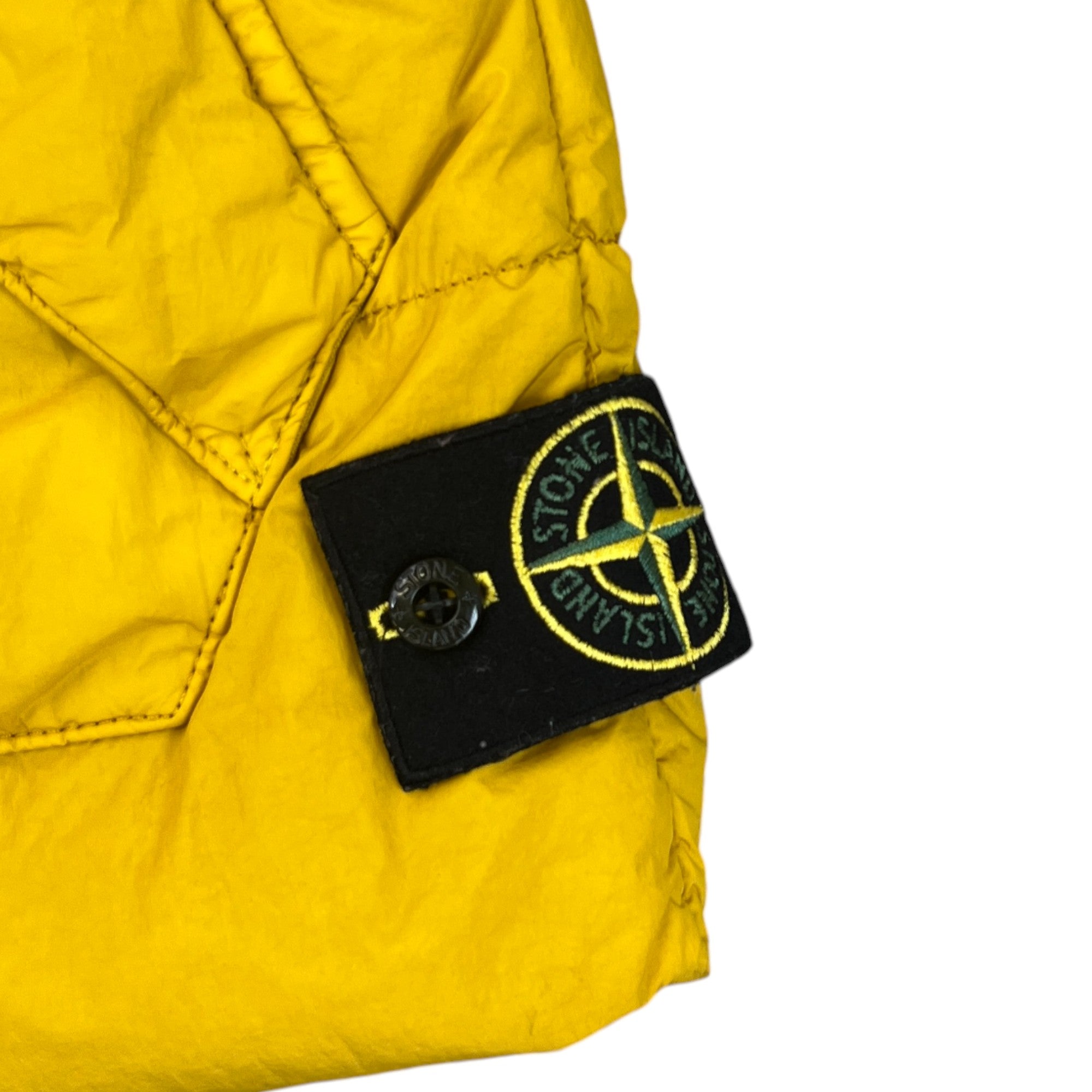 Men's Crinkle Reps Ny Gilet Yellow Size M