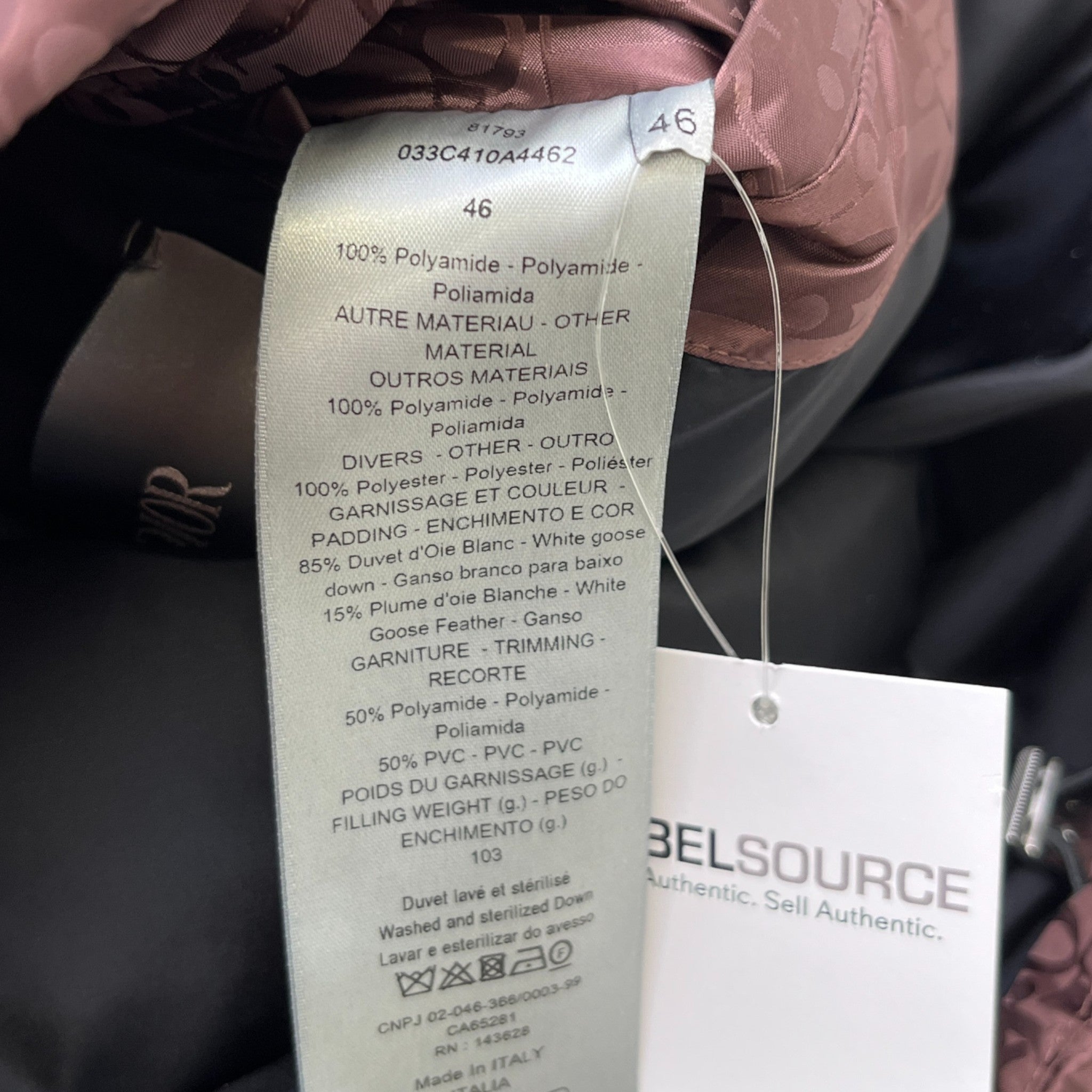 Men's Oblique Gilet Burgundy Size IT 46 / S