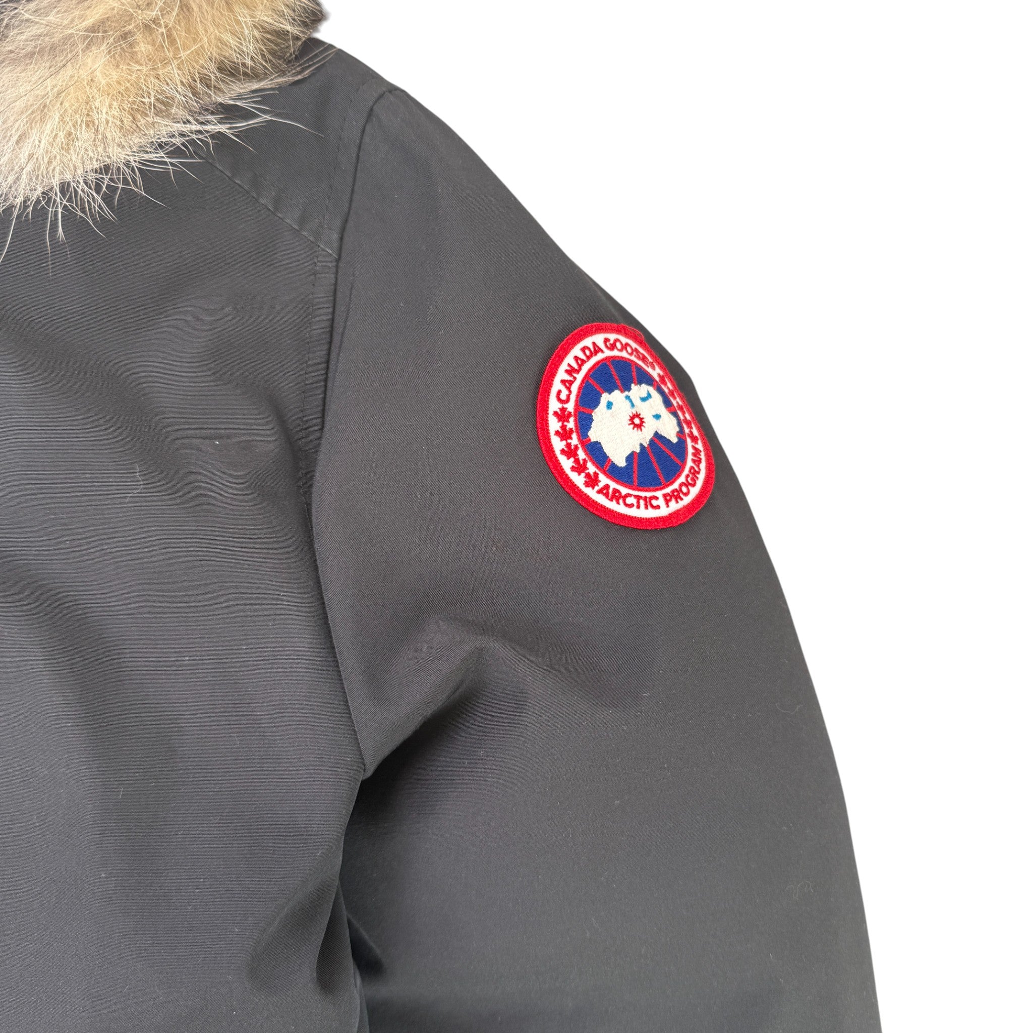 Men's Jasper Parka Down Jacket Black Size S