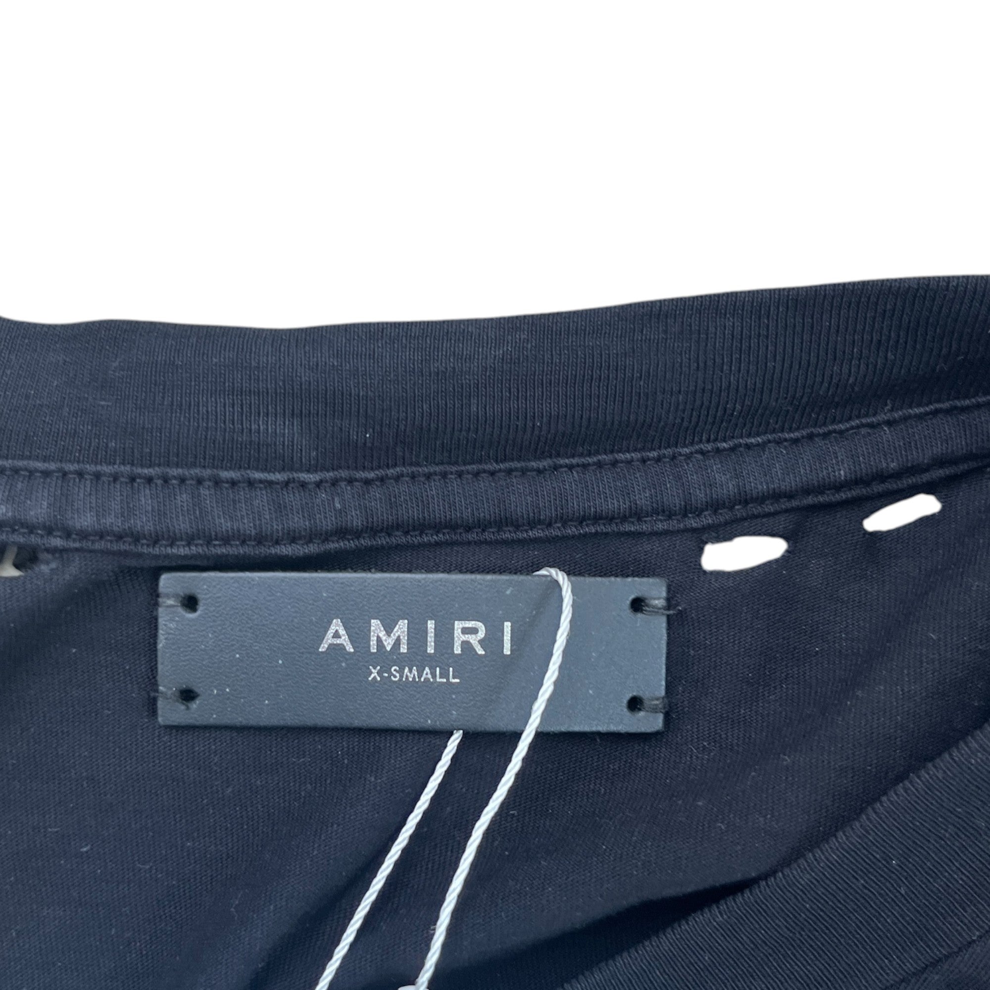 Men's Logo Print T-Shirt Black Size XS