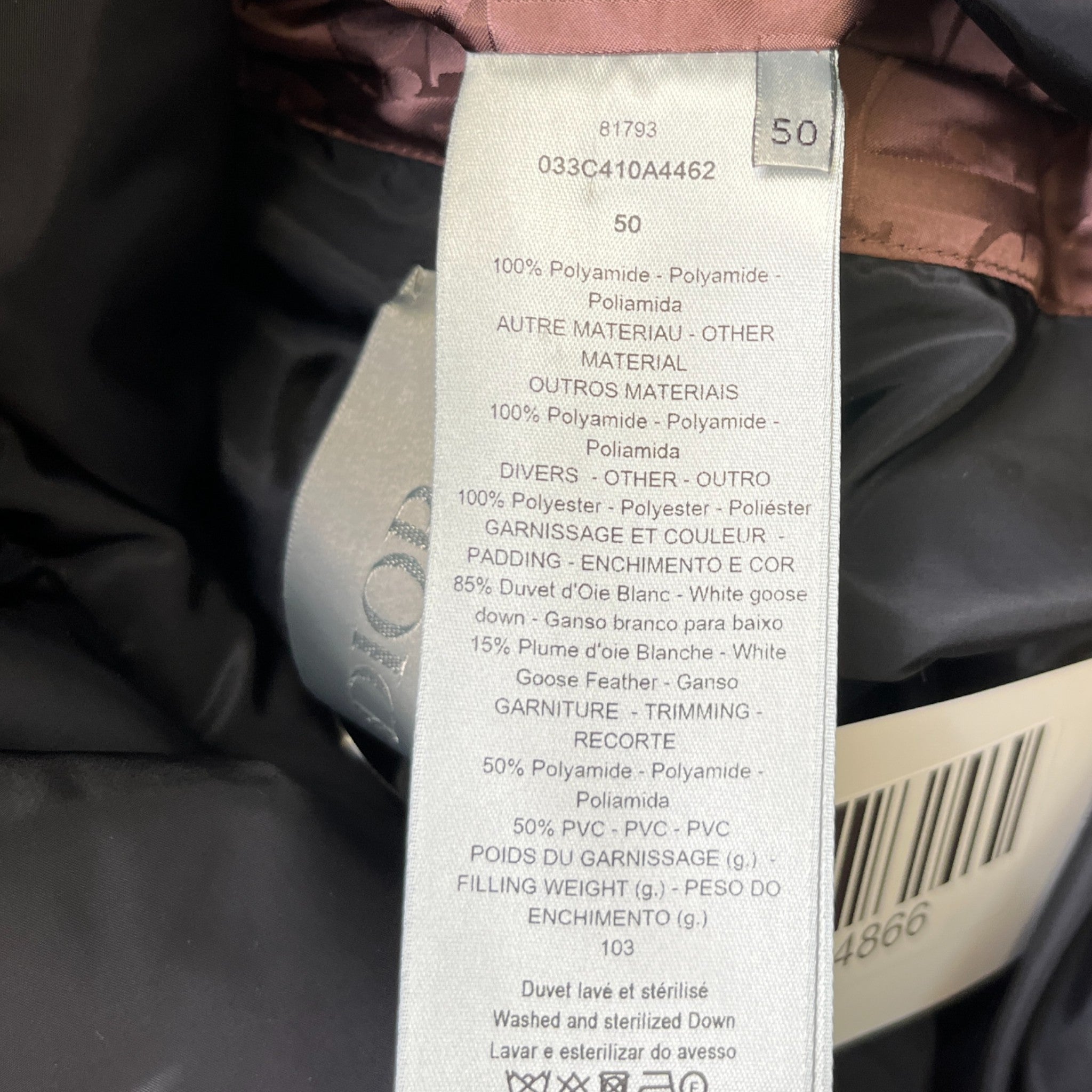 Men's Oblique Gilet Burgundy Size IT 50 / L