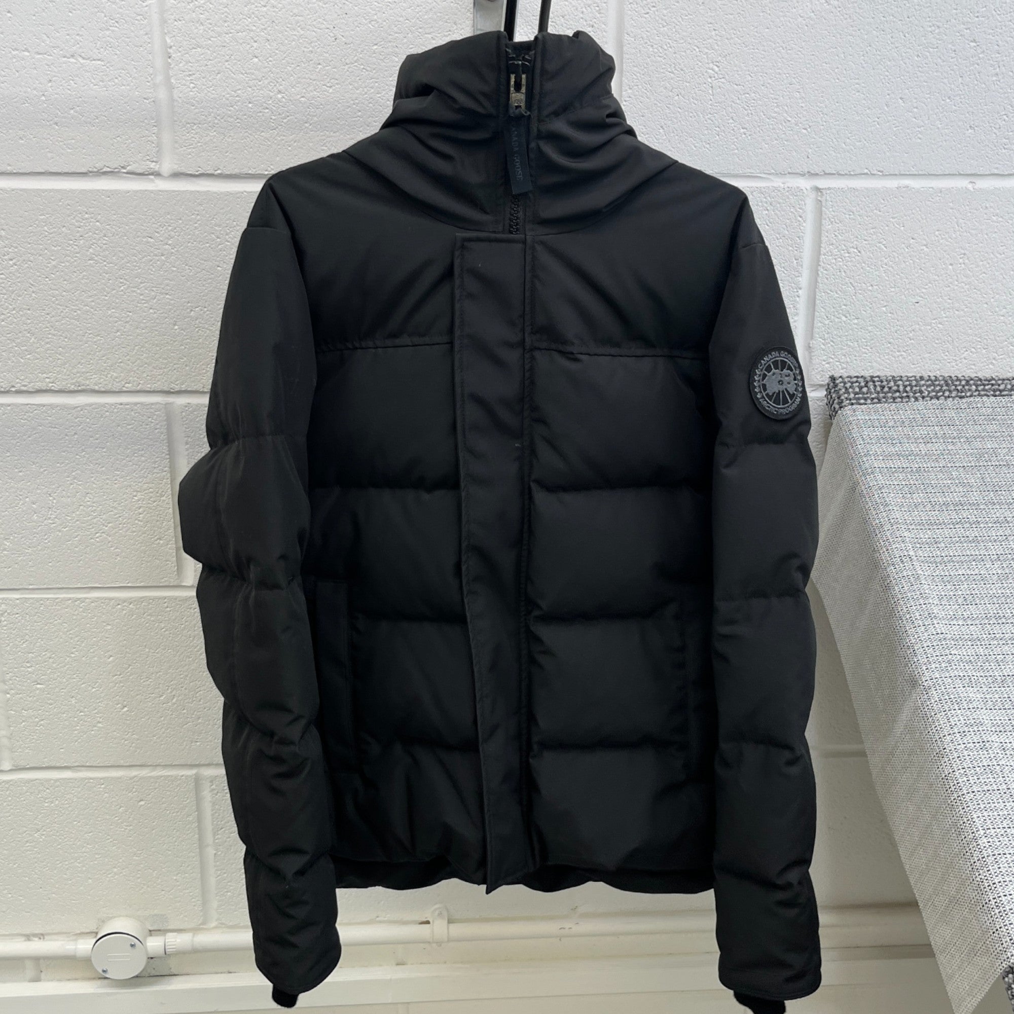Men's Wyndham Parka Down Jacket Black Size M
