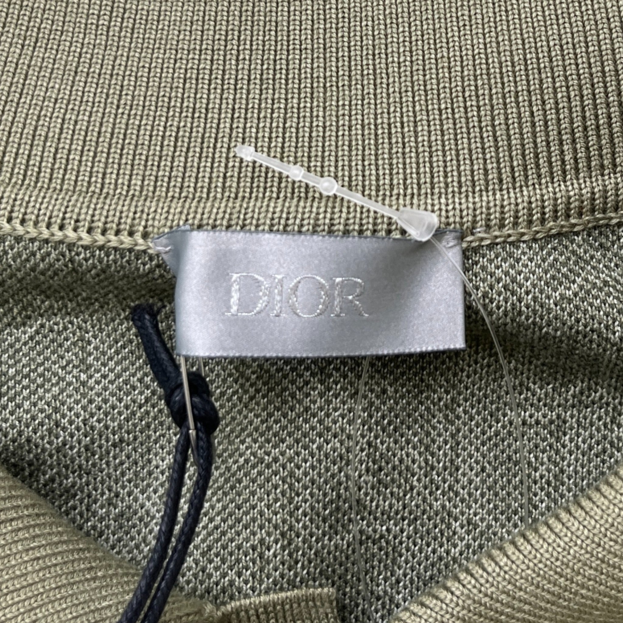 Men's Oblique Polo Shirt Khaki Size M