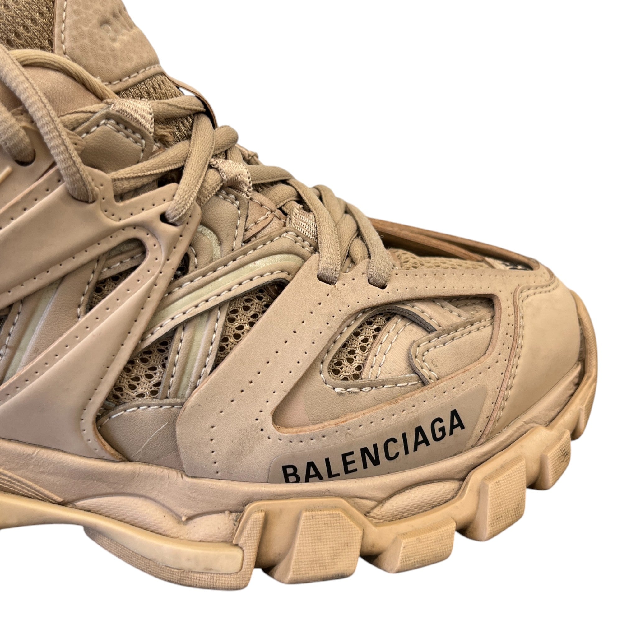 Women's Tracks Low Trainers Beige Size EU 35 / UK 2