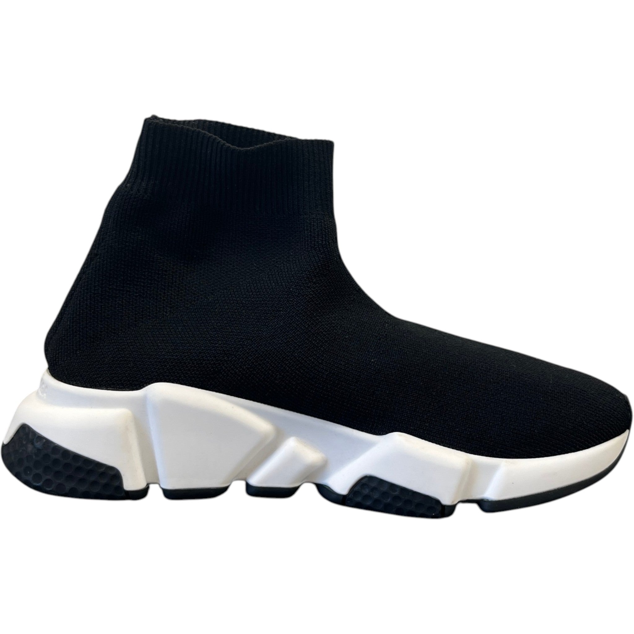 Women's Speed Sock High Trainers Black Size EU 35 / UK 2