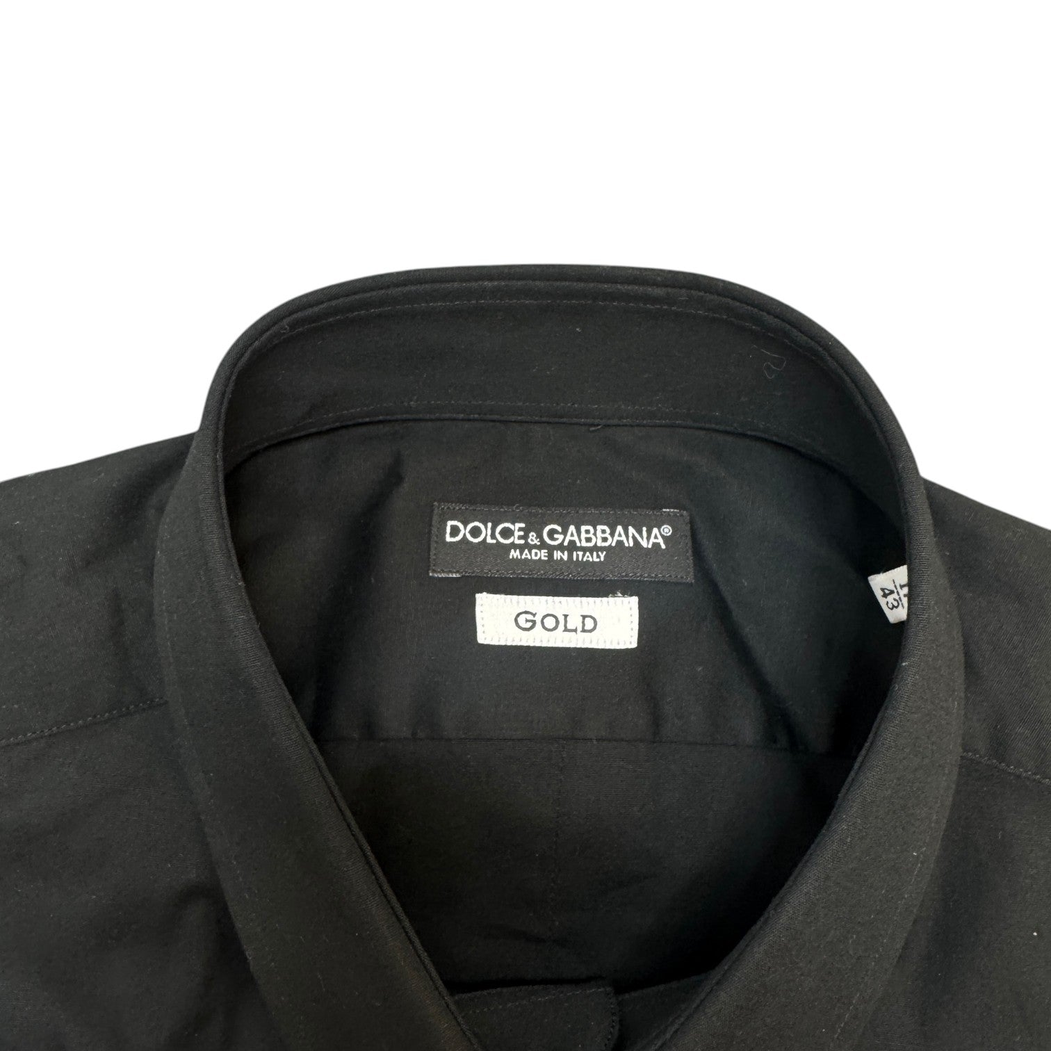 Men's Embroidered Sleeve Logo Long Sleeve Shirt Black Size XL