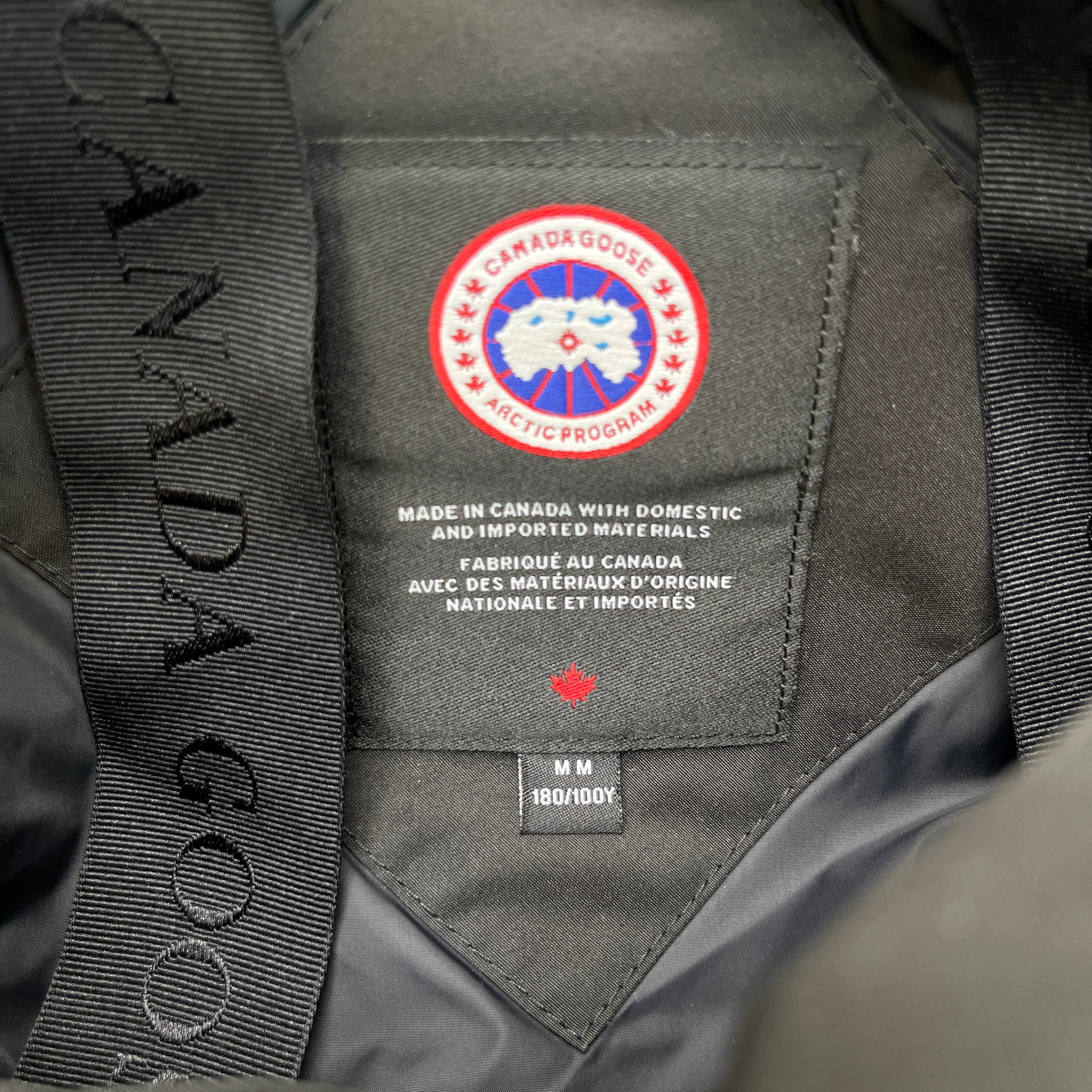 Men's Wyndham Parka Down Jacket Black Size M