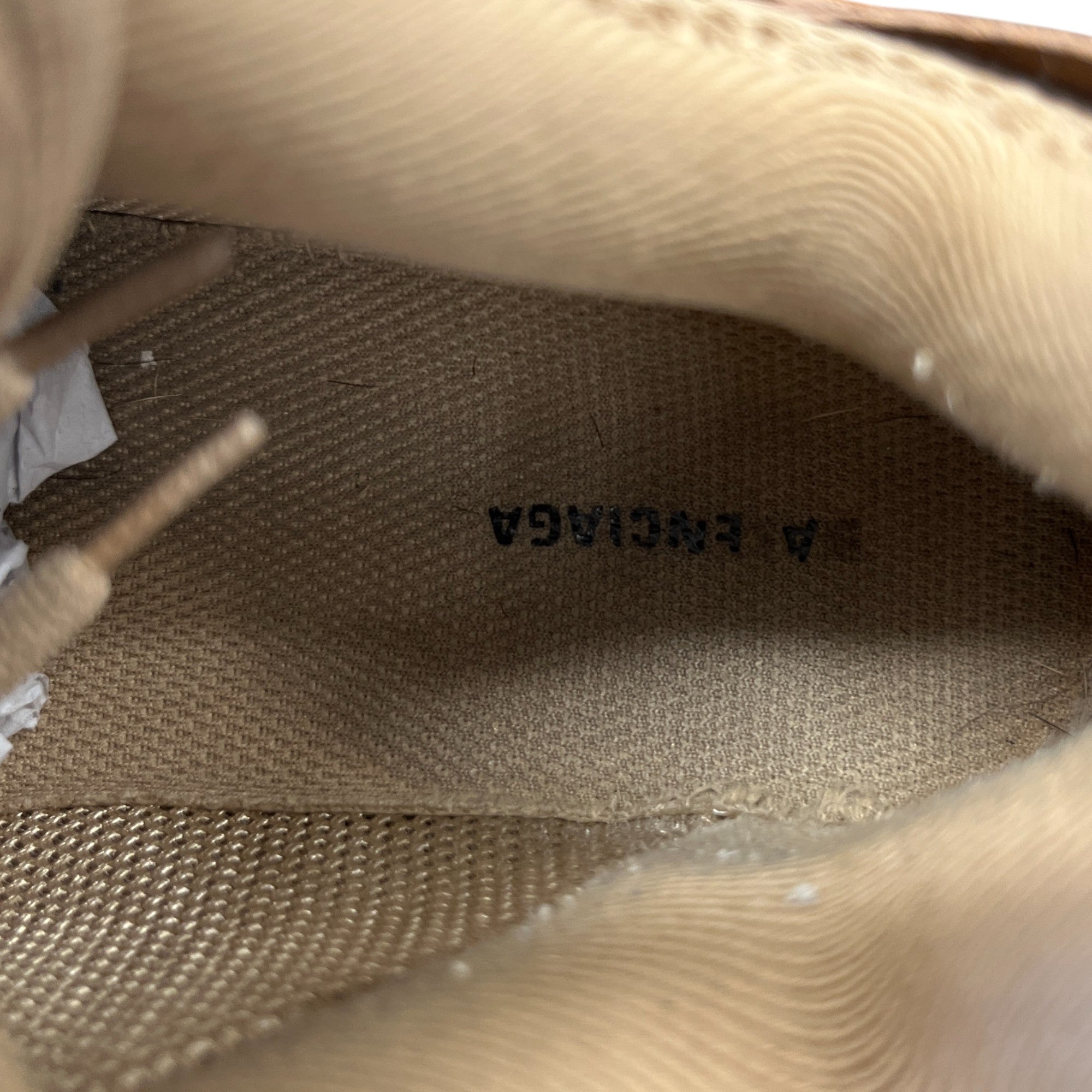 Women's Tracks Low Trainers Beige Size EU 35 / UK 2