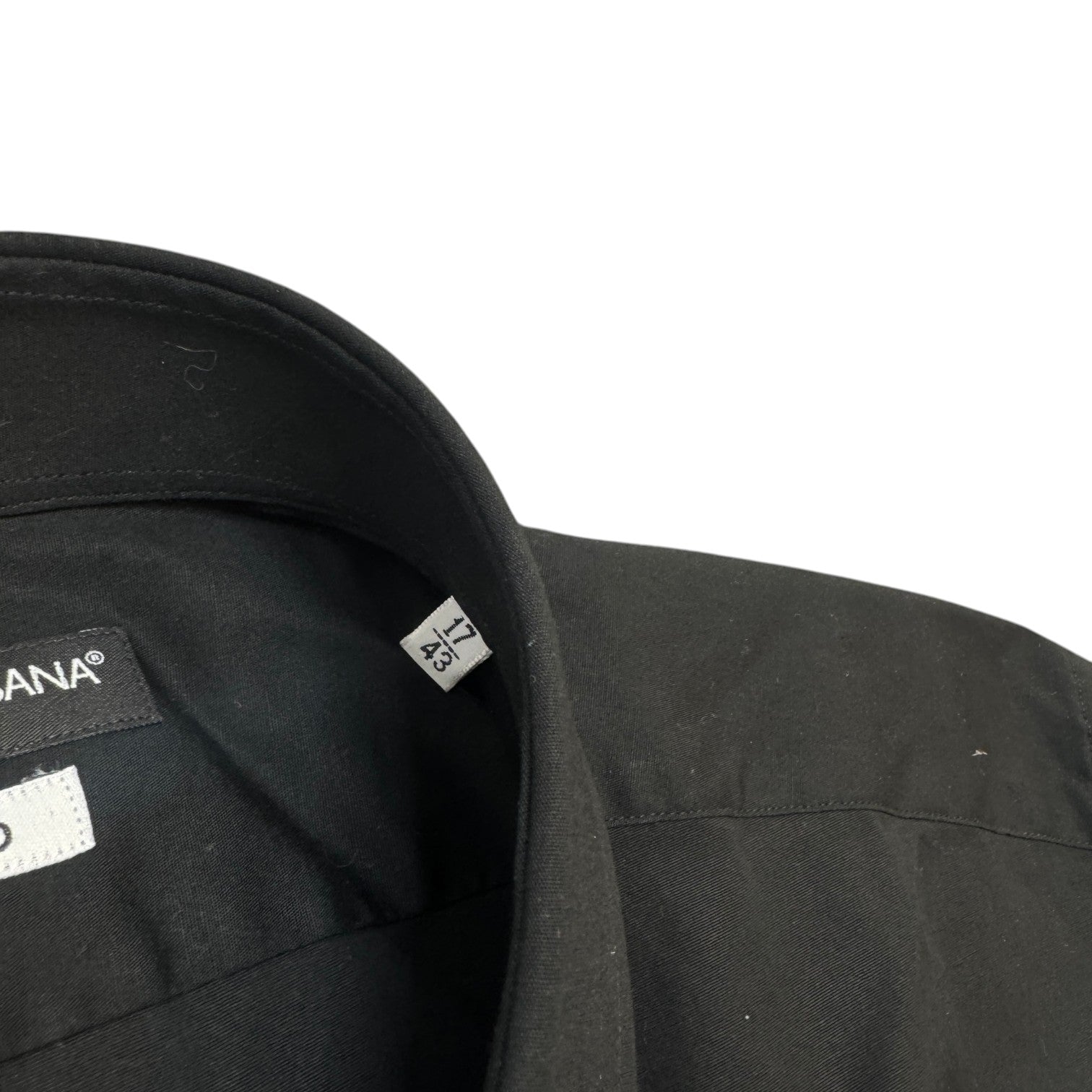 Men's Embroidered Sleeve Logo Long Sleeve Shirt Black Size XL