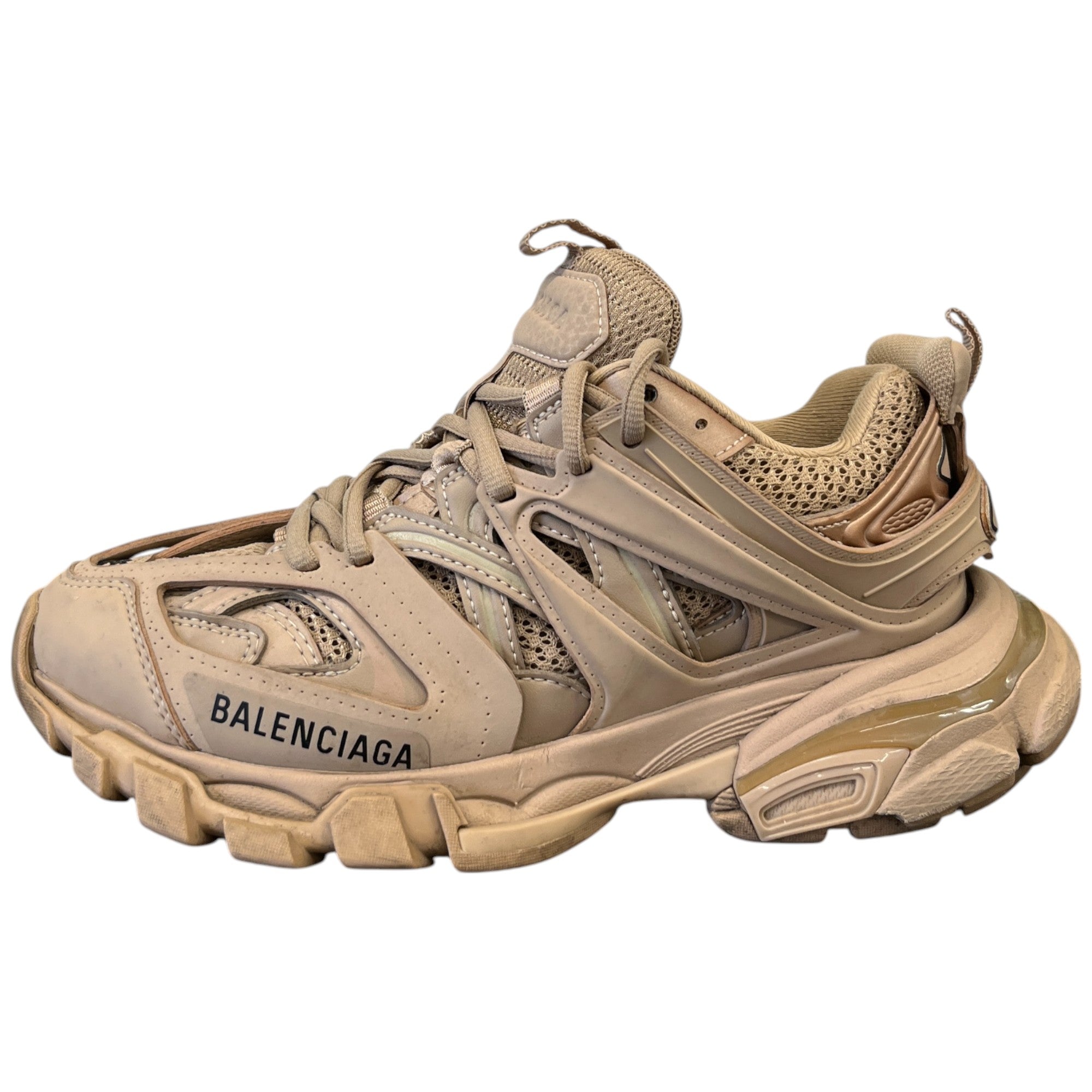 Women's Tracks Low Trainers Beige Size EU 35 / UK 2