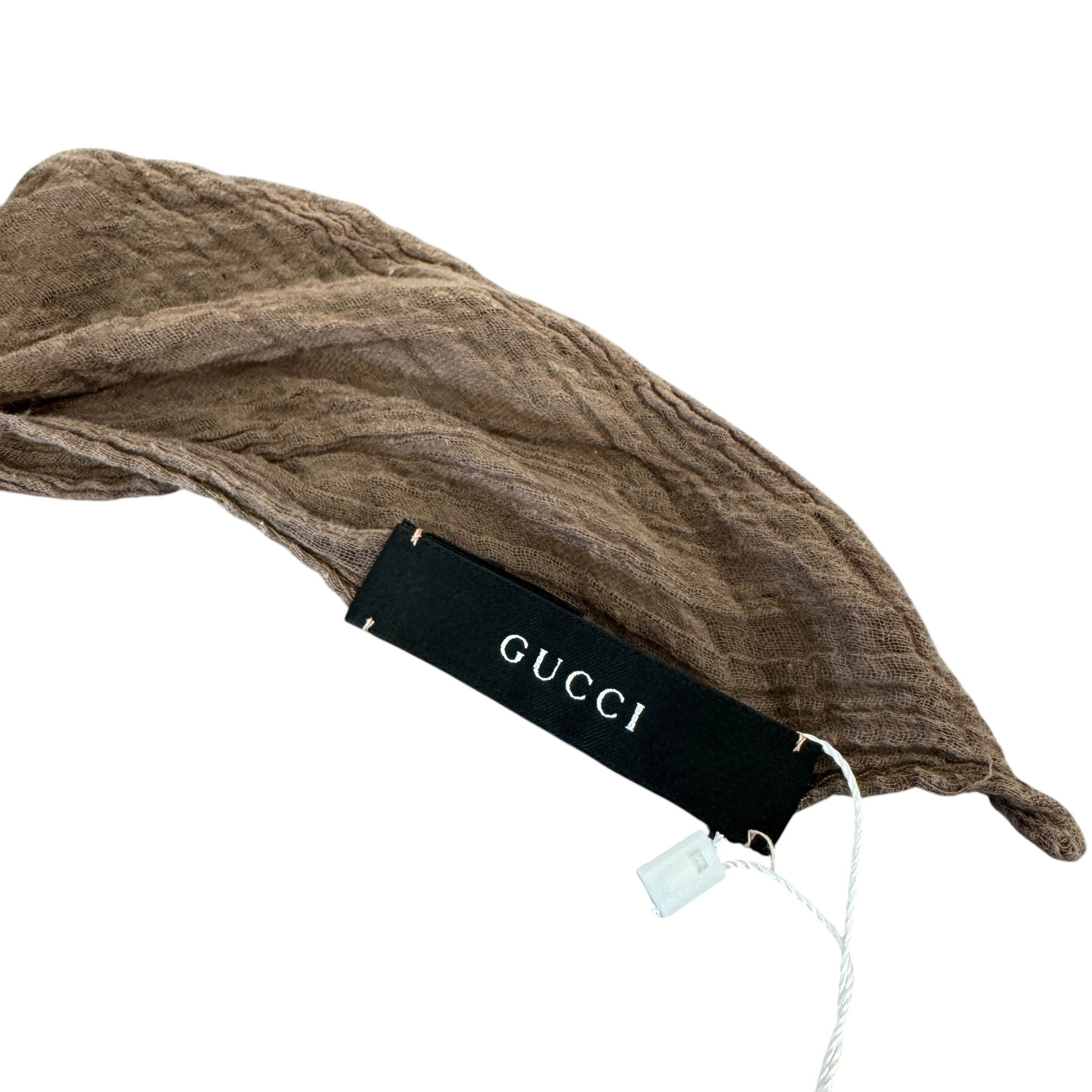 Women's Chevron Scarf Brown