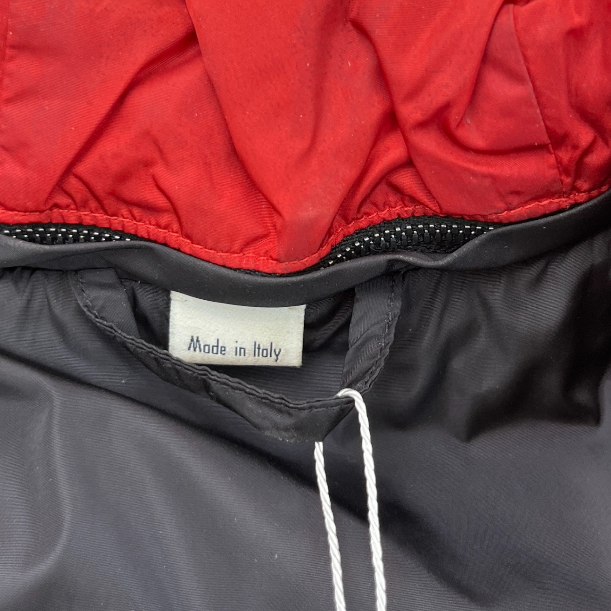 Men's Printed Logo Windbreaker Black Size IT 48 / M