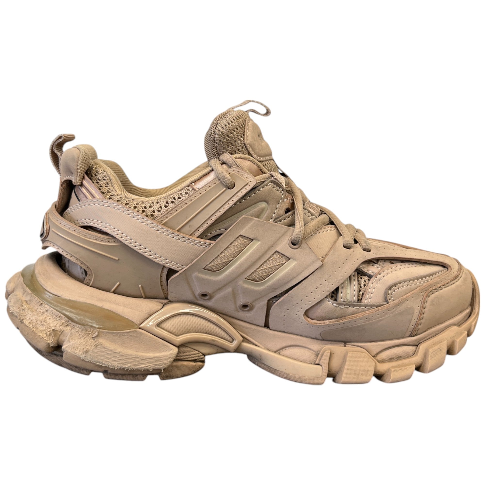 Women's Tracks Low Trainers Beige Size EU 35 / UK 2