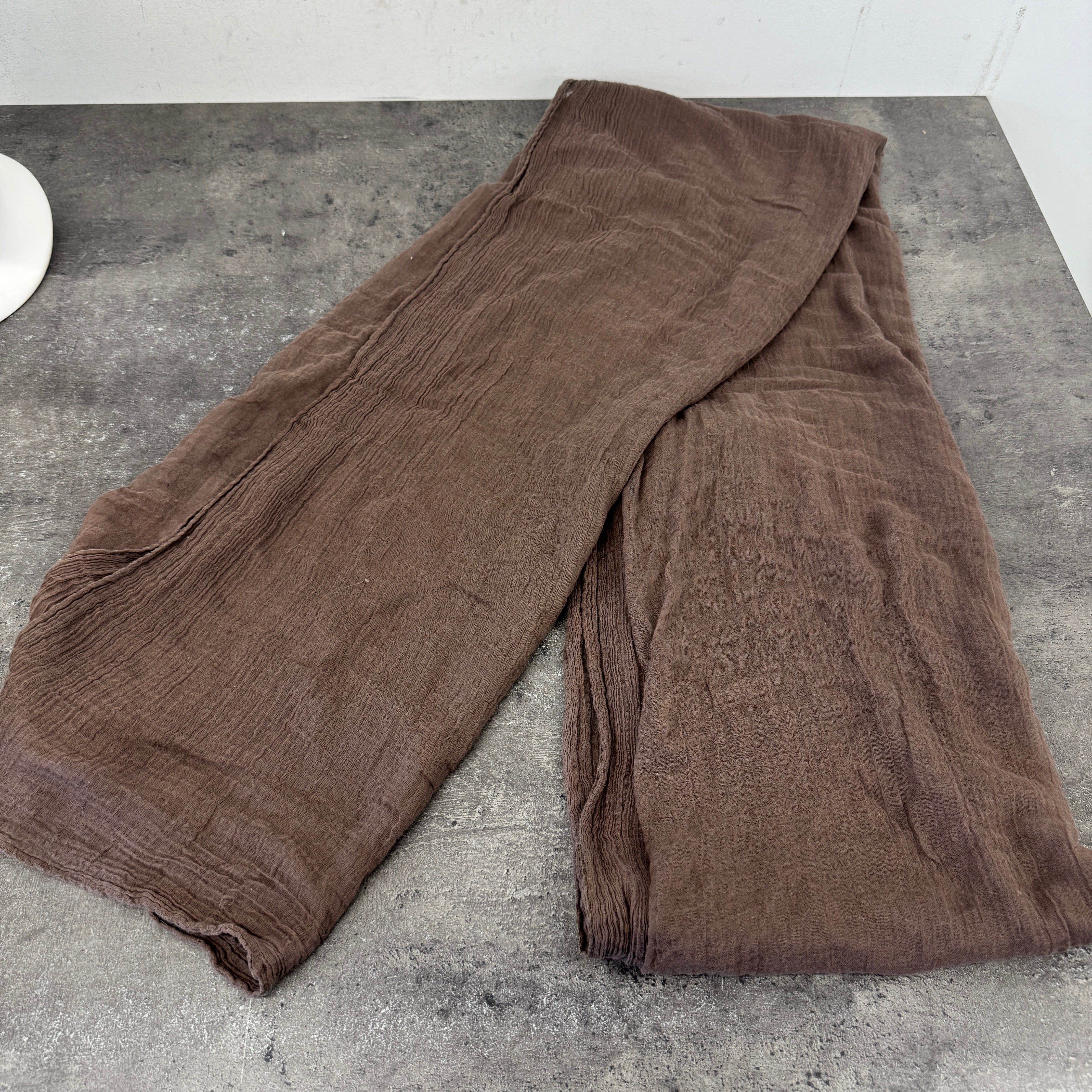 Women's Chevron Scarf Brown