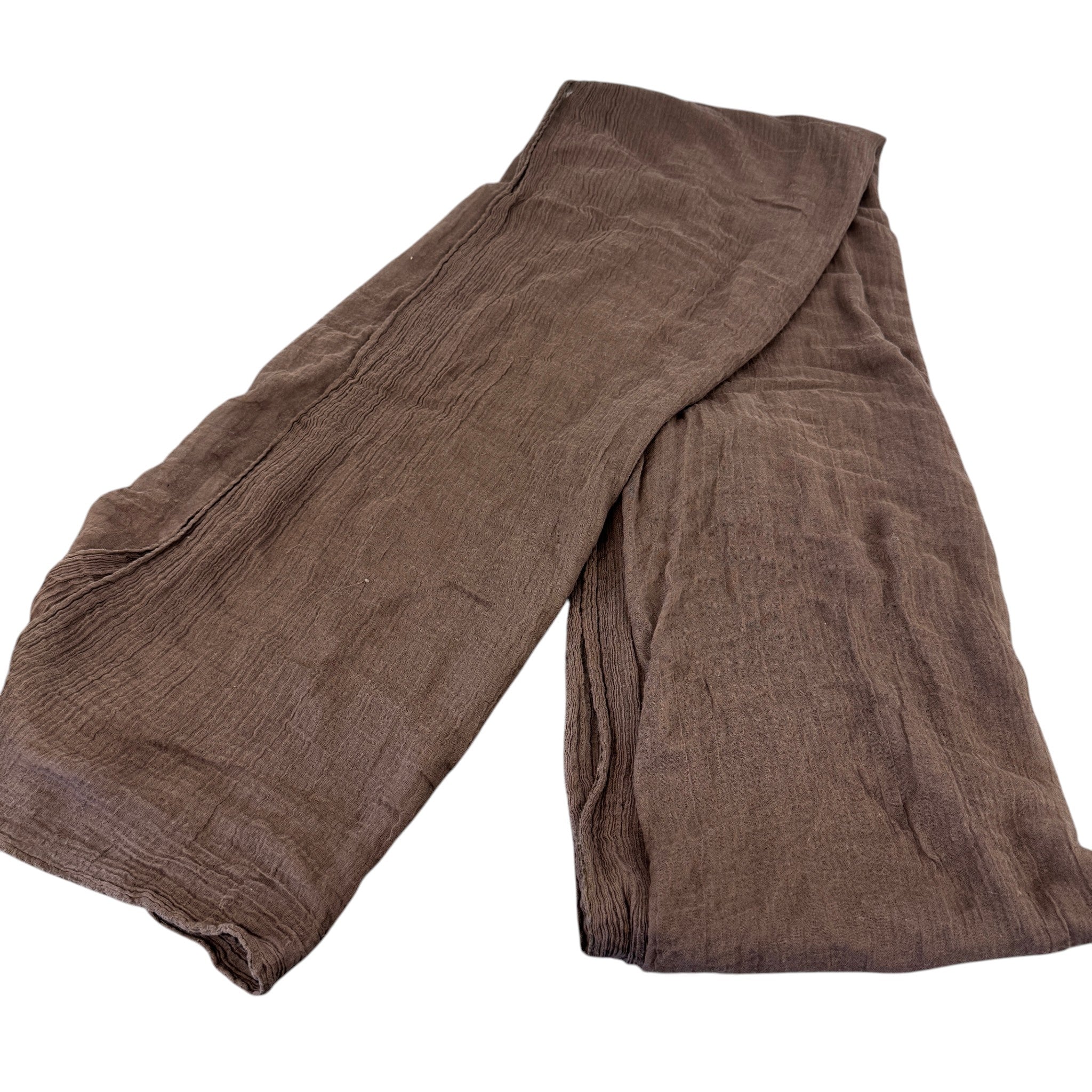 Women's Chevron Scarf Brown