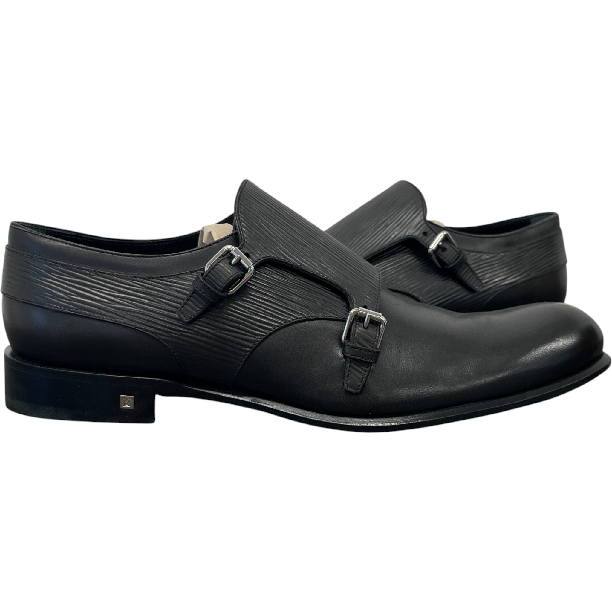 Men's Greenwich Buckle Loafers Black Size EU 43.5 / UK 9.5